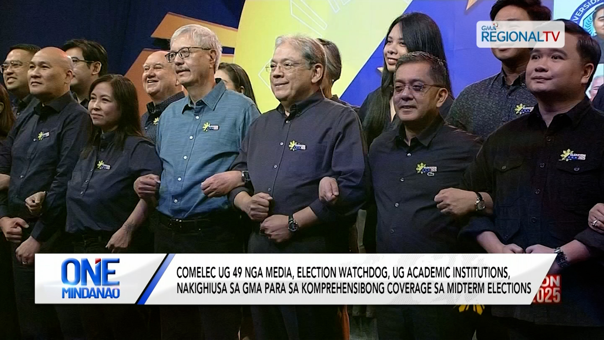 COMELEC ug 49 nga Media, Election Watchdog, ug Academic Institutions, nakighiusa