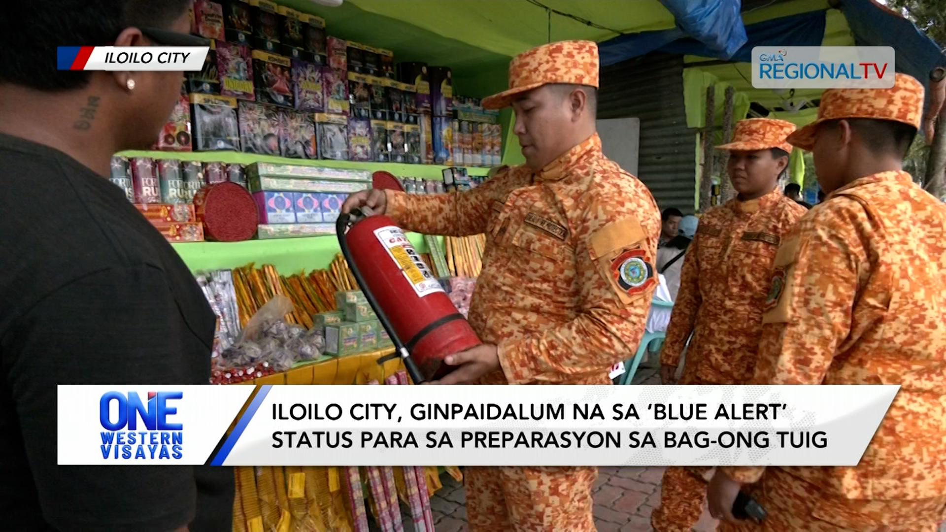 Iloilo City Operations Center naka-‘blue alert’ status para sa bag-ong tuig