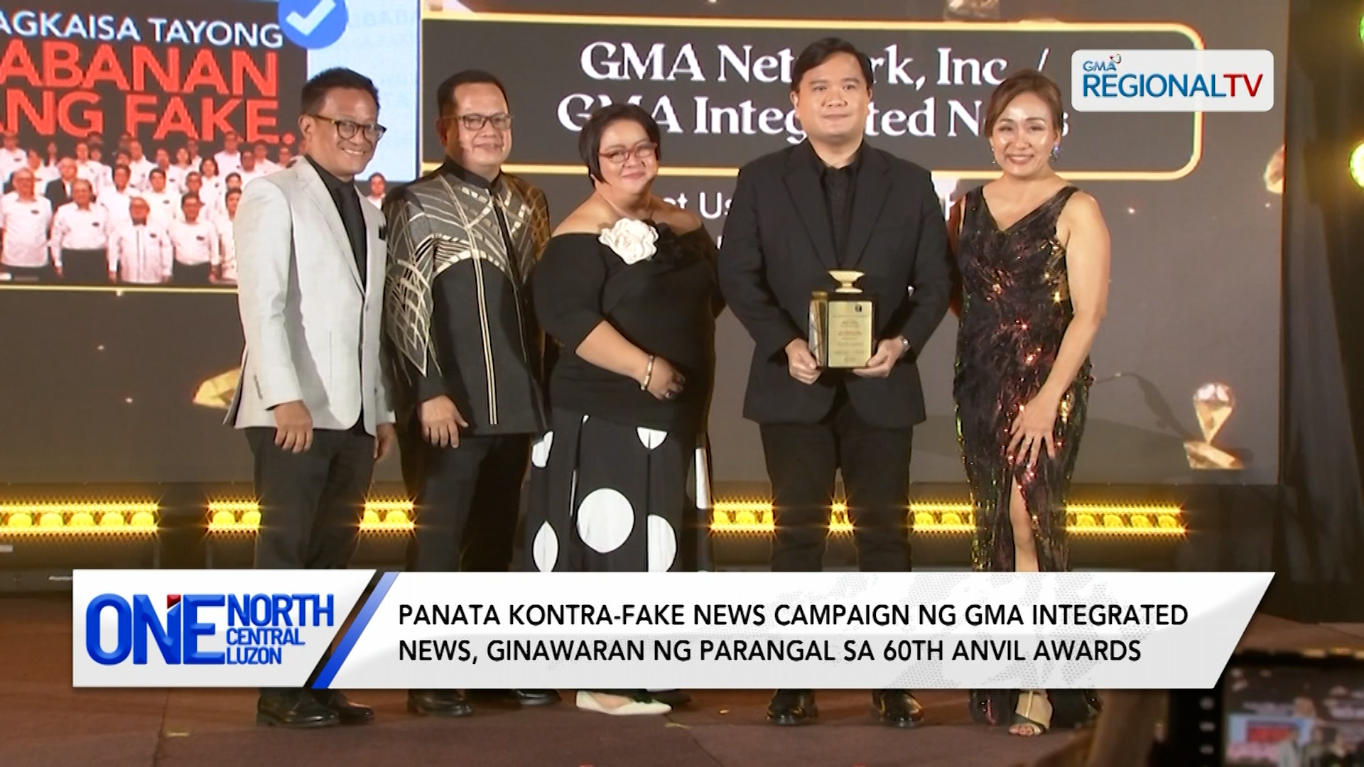 Panata Kontra-Fake News campaign ng GMA, ginawaran sa 60th Anvil Awards