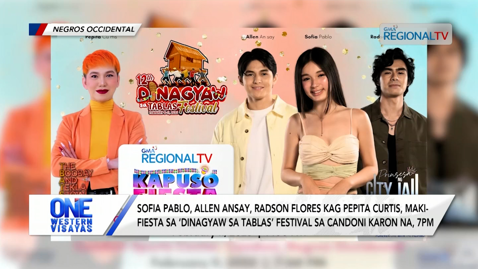 'Kapuso Fiesta' sa ‘Dinagyaw sa Tablas’ festival sa Candoni karon na