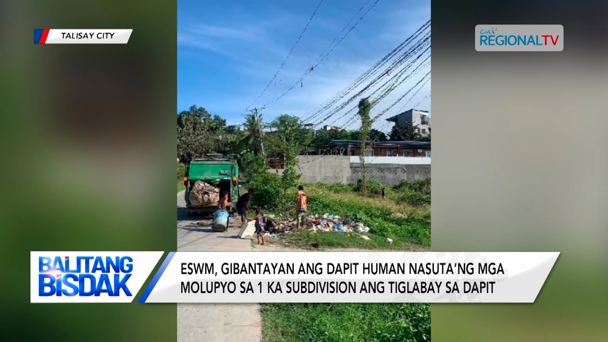 Pundok sa mga basura sa bakanteng luna sa Brgy. Linao, Talisay City, gireklamo