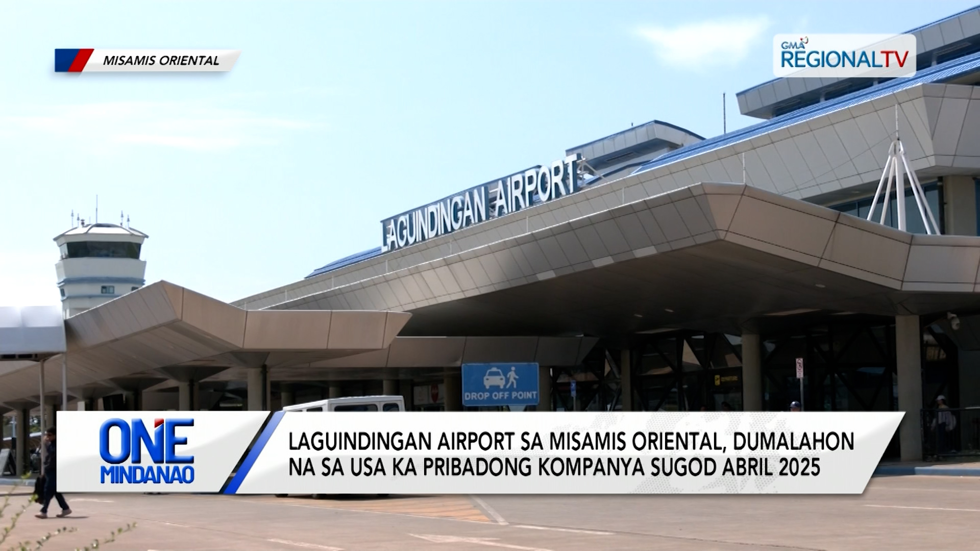 Laguindingan Airport sa Misamis Oriental, dumalahon na pribadong kompanya