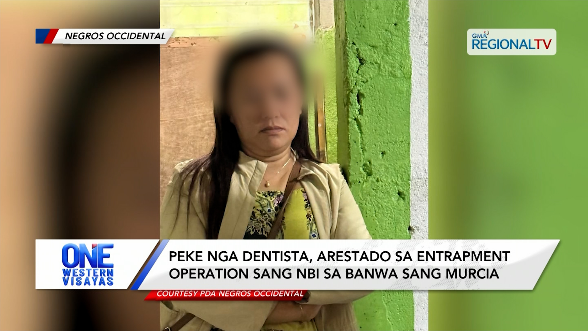 Peke nga dentista arestado sa entrapment operation sa Murcia, Negros Occidental