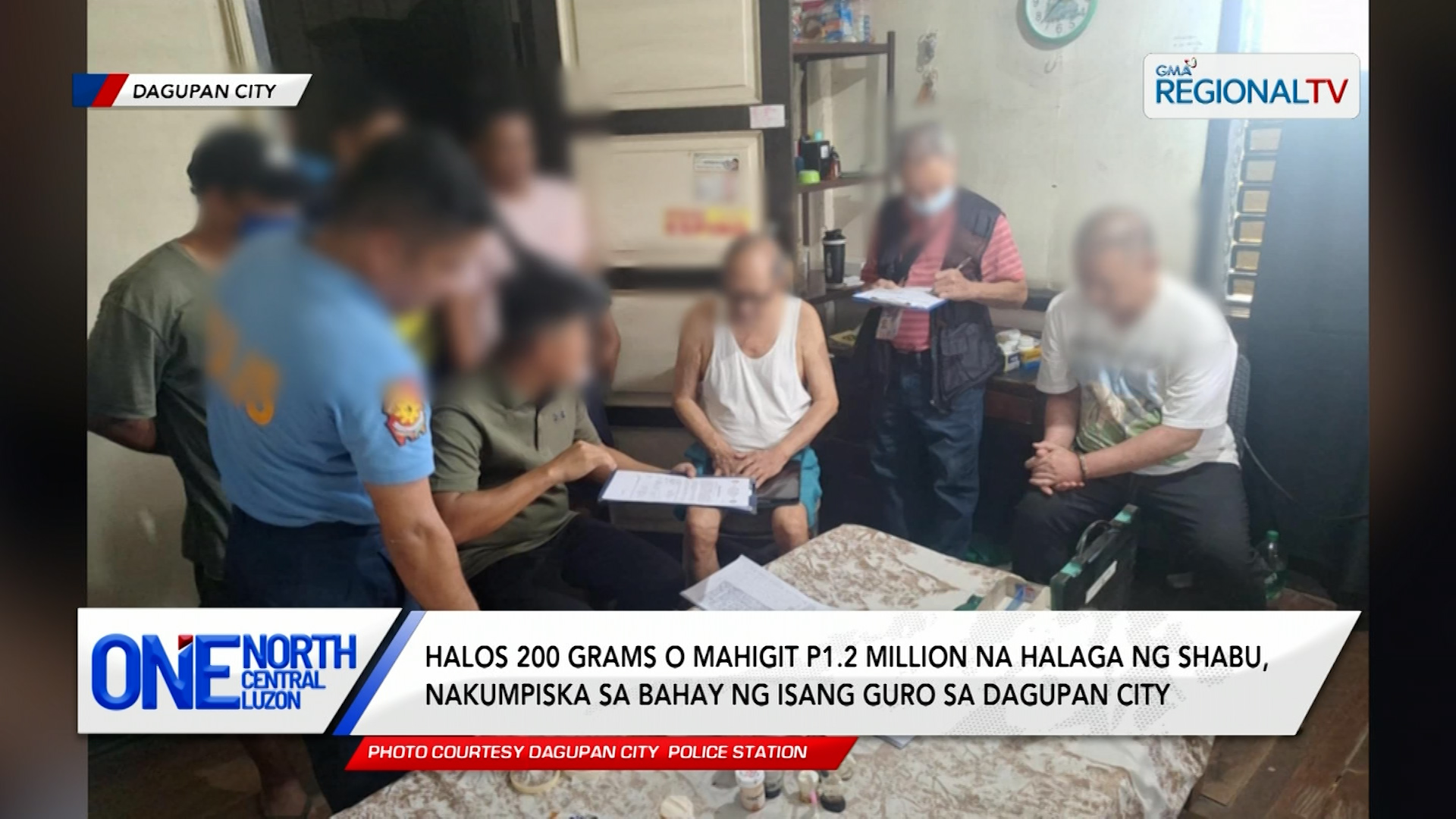 Mahigit P1.2 million na halaga ng shabu, nakumpiska sa bahay ng isang guro