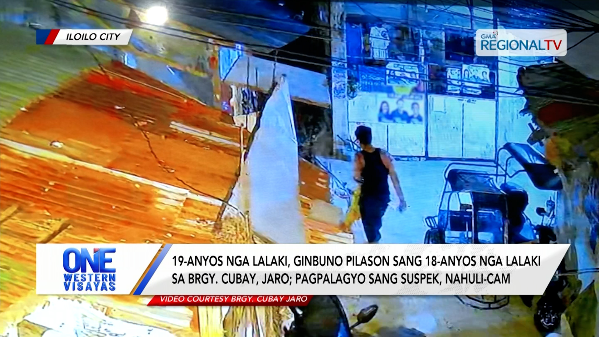 19-anyos nga lalaki, ginbuno pilason sang 18-anyos nga lalaki sa Cubay, Jaro