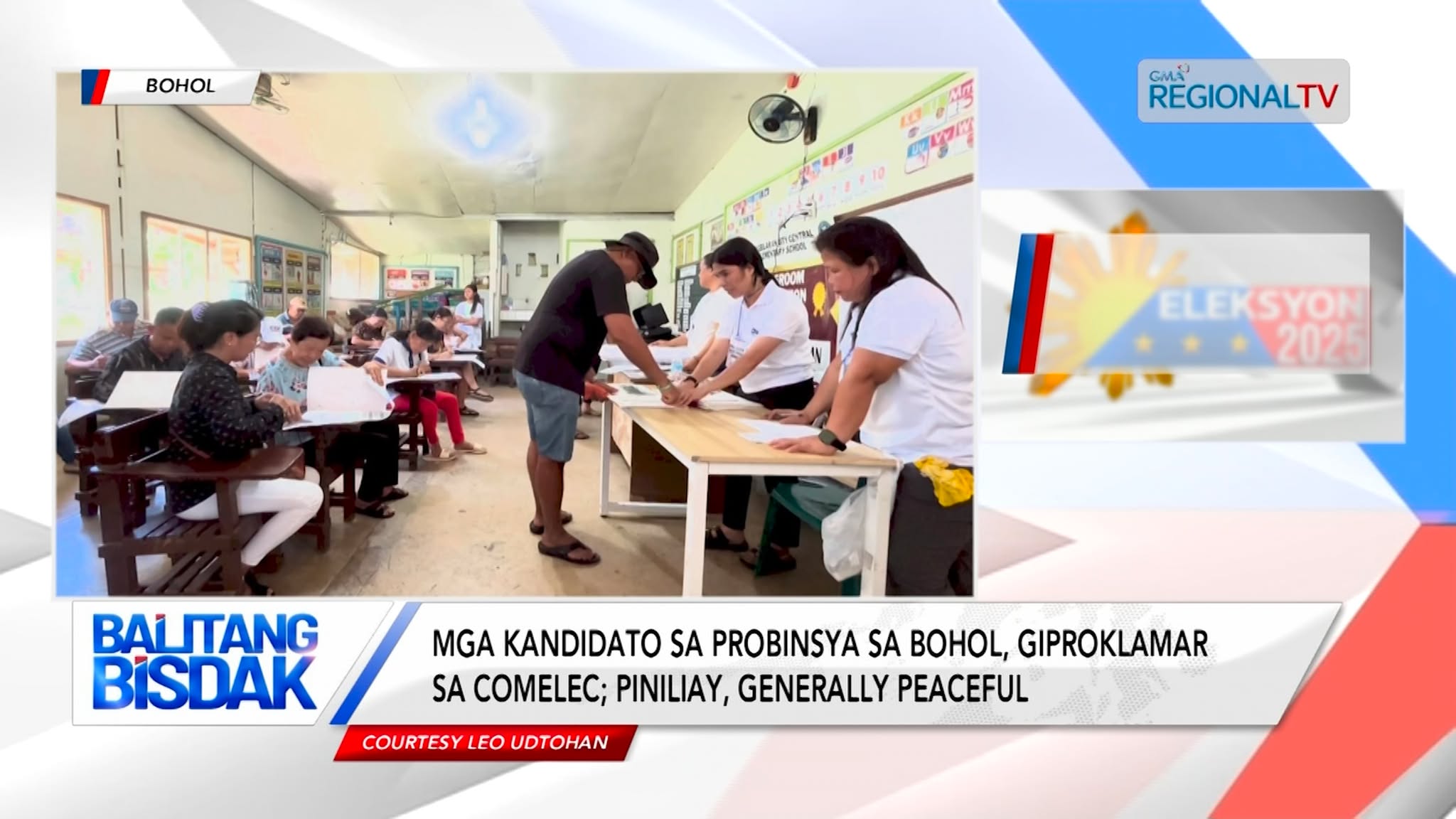 Mga kandidato sa probinsya sa Bohol, giproklamar sa COMELEC; piniliay, nagmalinawon