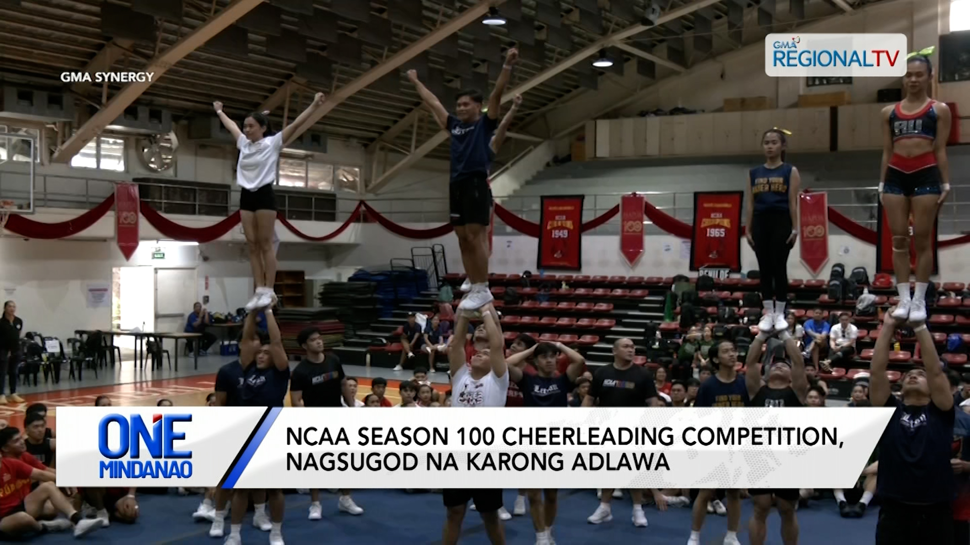 NCAA Season 100 Cheerleading competition