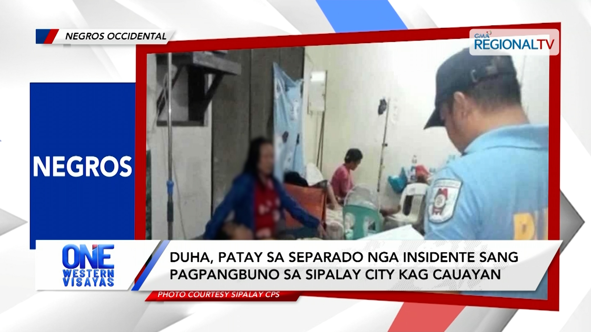 2 patay sa separado nga insidente sang pagpangbuno sa Sipalay City kag Cauayan