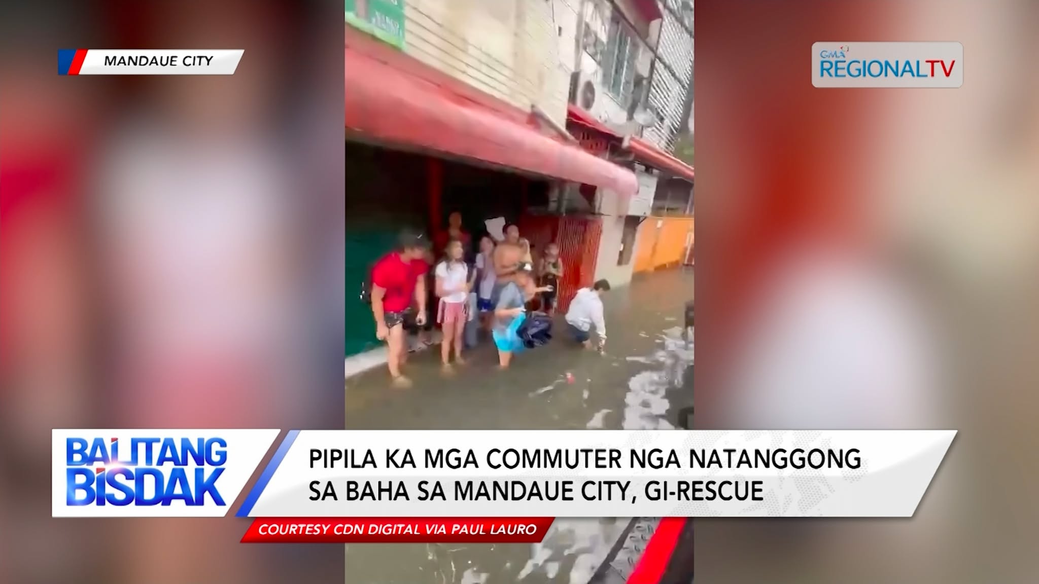 Ubay-ubay ang Natanggong Human Nasinati ang Pagbaha