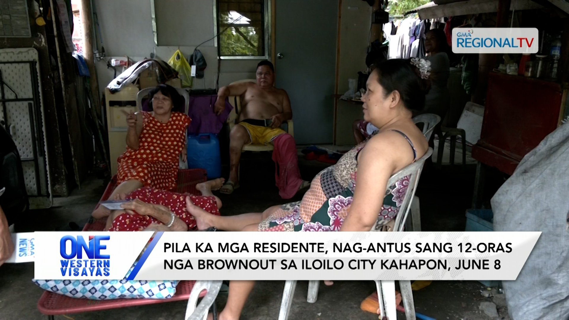 Mga residente nag-antus sang 12-oras nga brownout sa Iloilo City kahapon, June 8