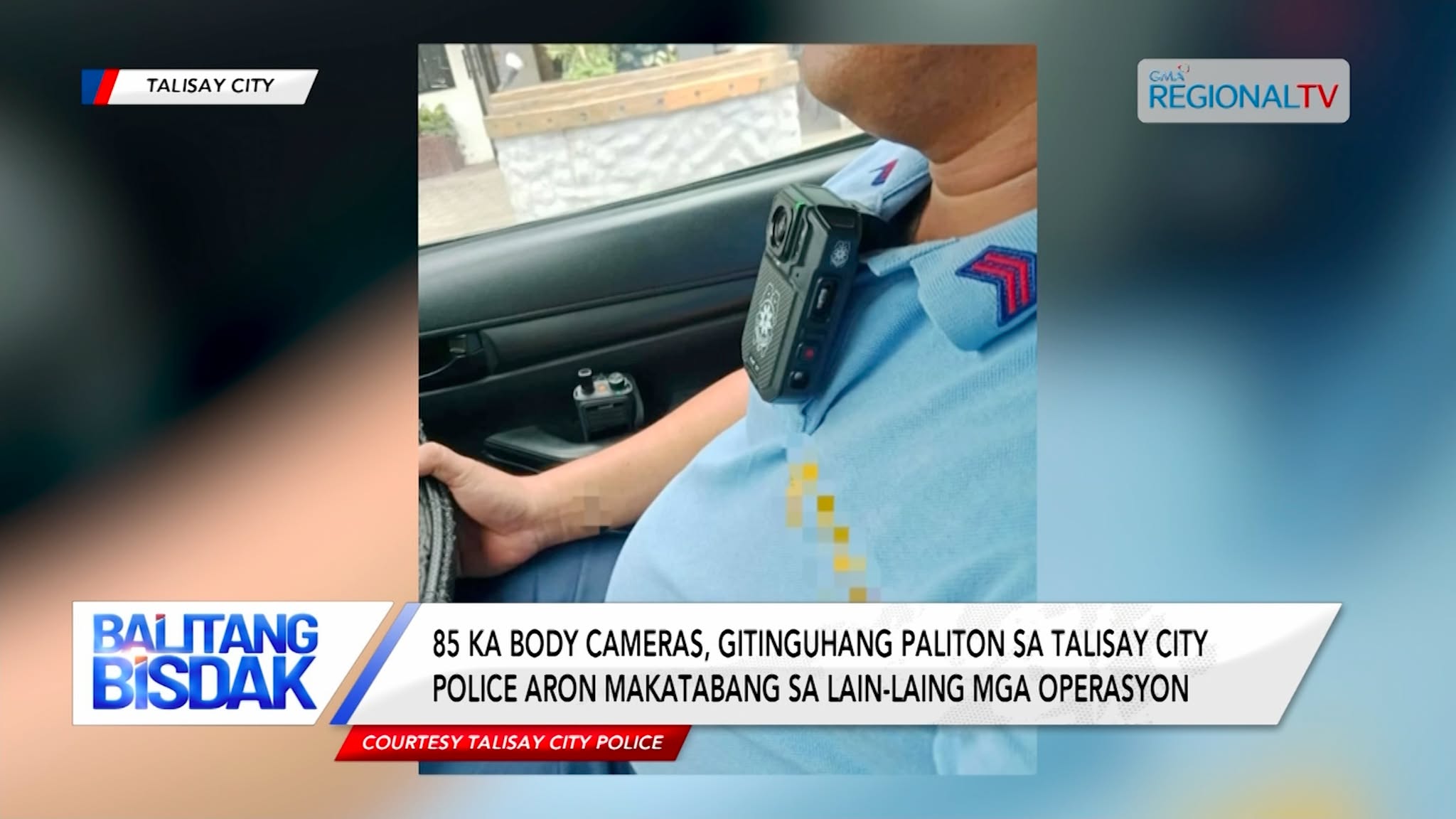 85 body cameras nga planong paliton sa Talisay City Police