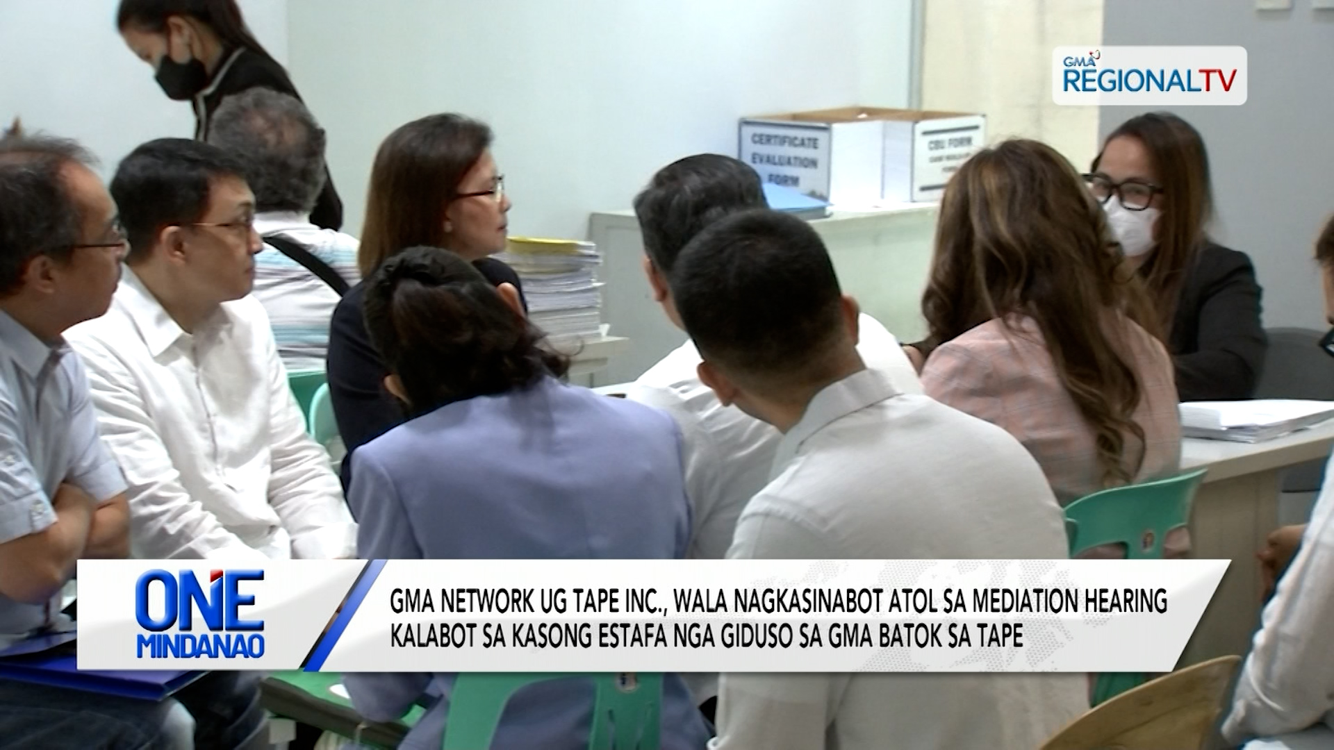 GMA Network ug TAPE Inc., wala nagkasinabot atol sa mediation hearing
