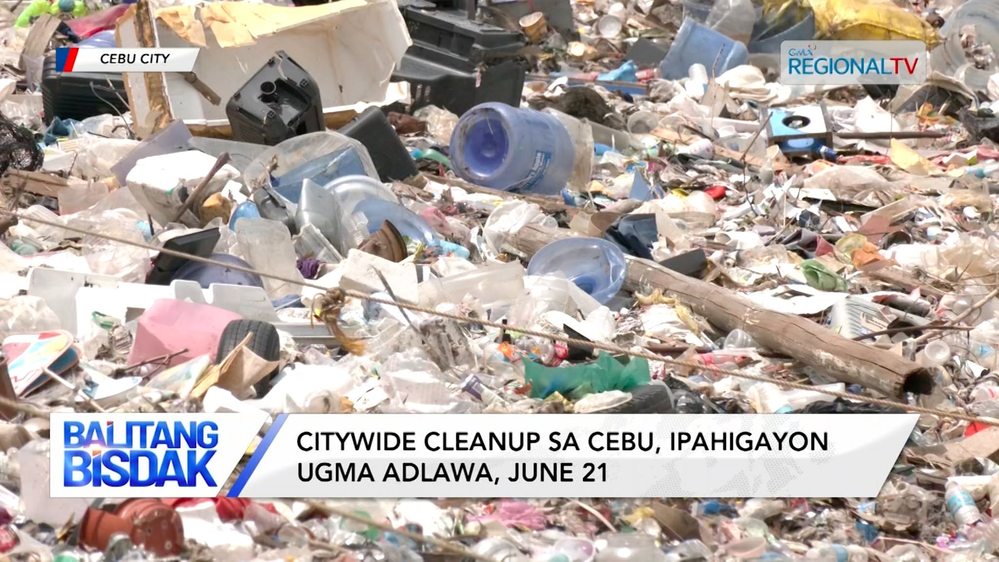 Citywide Cleanup sa Cebu, ipahigayon ugma adlawa, June 21