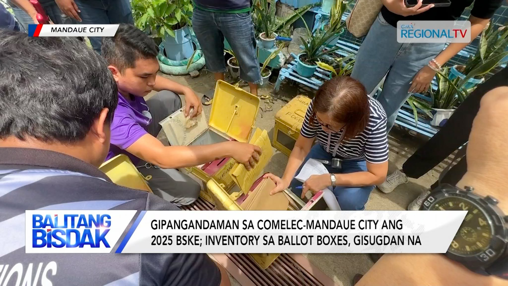 Inventory sa ballot boxes, gisugdan na sa COMELEC-Mandaue City