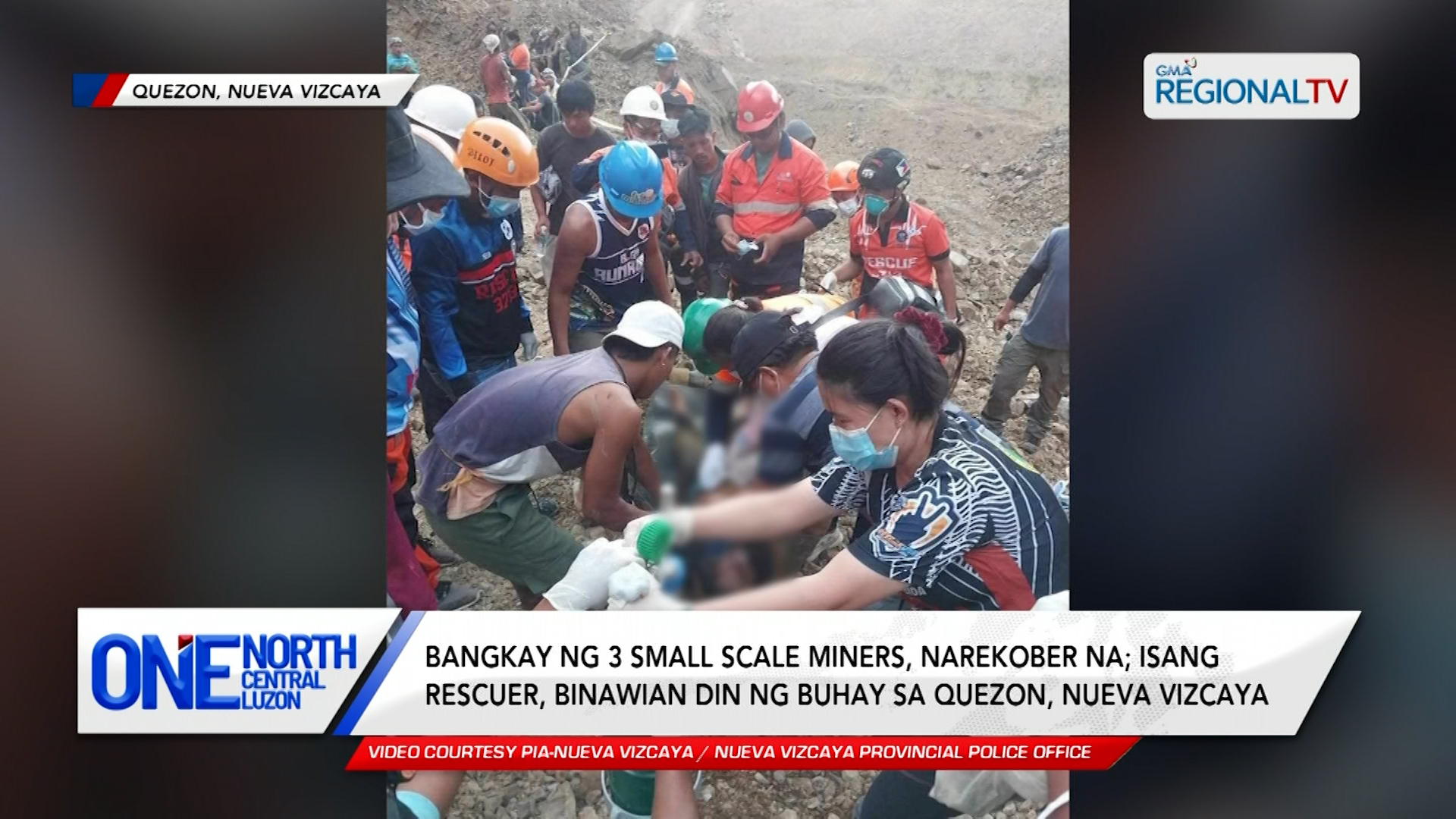 Bangkay ng 3 small scale miners, narekober na
