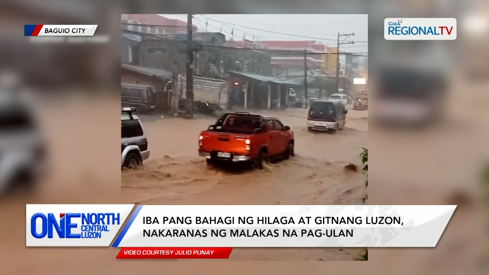 Ibang bahagi ng Hilaga at Gitnang Luzon, nakaranas ng malakas na pag-ulan