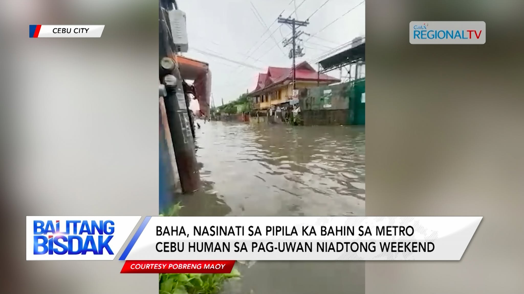 Pipila ka bahin sa Metro Ceb, gibahaan human sa pag-uwan niadtong weekend
