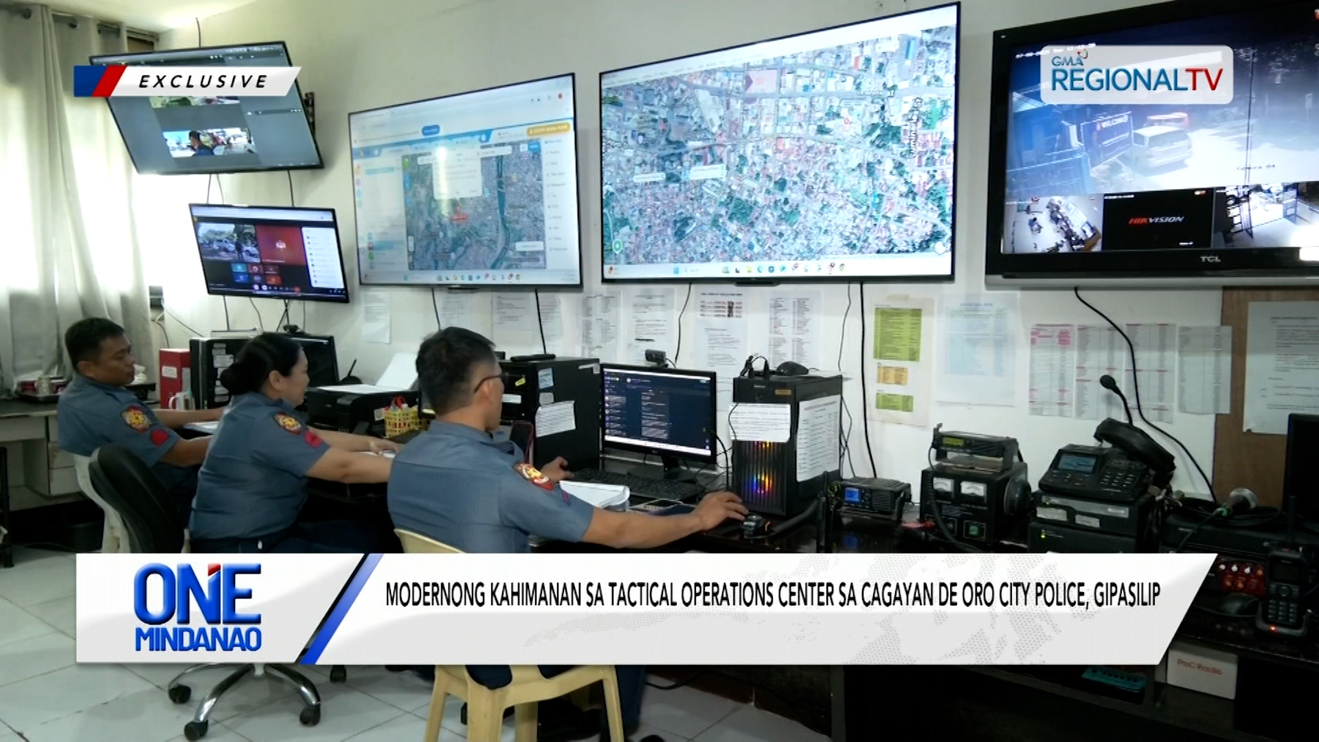 Modernong kahimanan sa tactical operations center sa COCPO, gipasilip