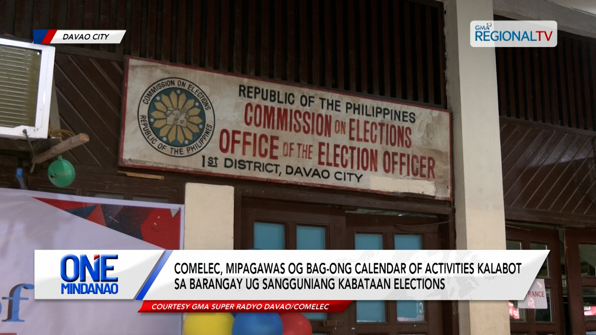COMELEC, mipagawas og bag-ong calendar of activities sa BSKE