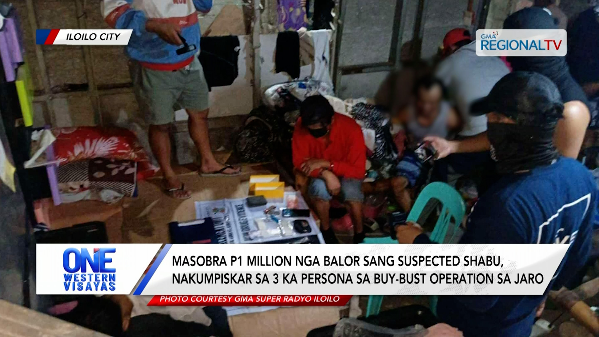 Masobra P1 million nga balor sang suspected shabu, nakumpiskar sa Jaro | One Western Visayas