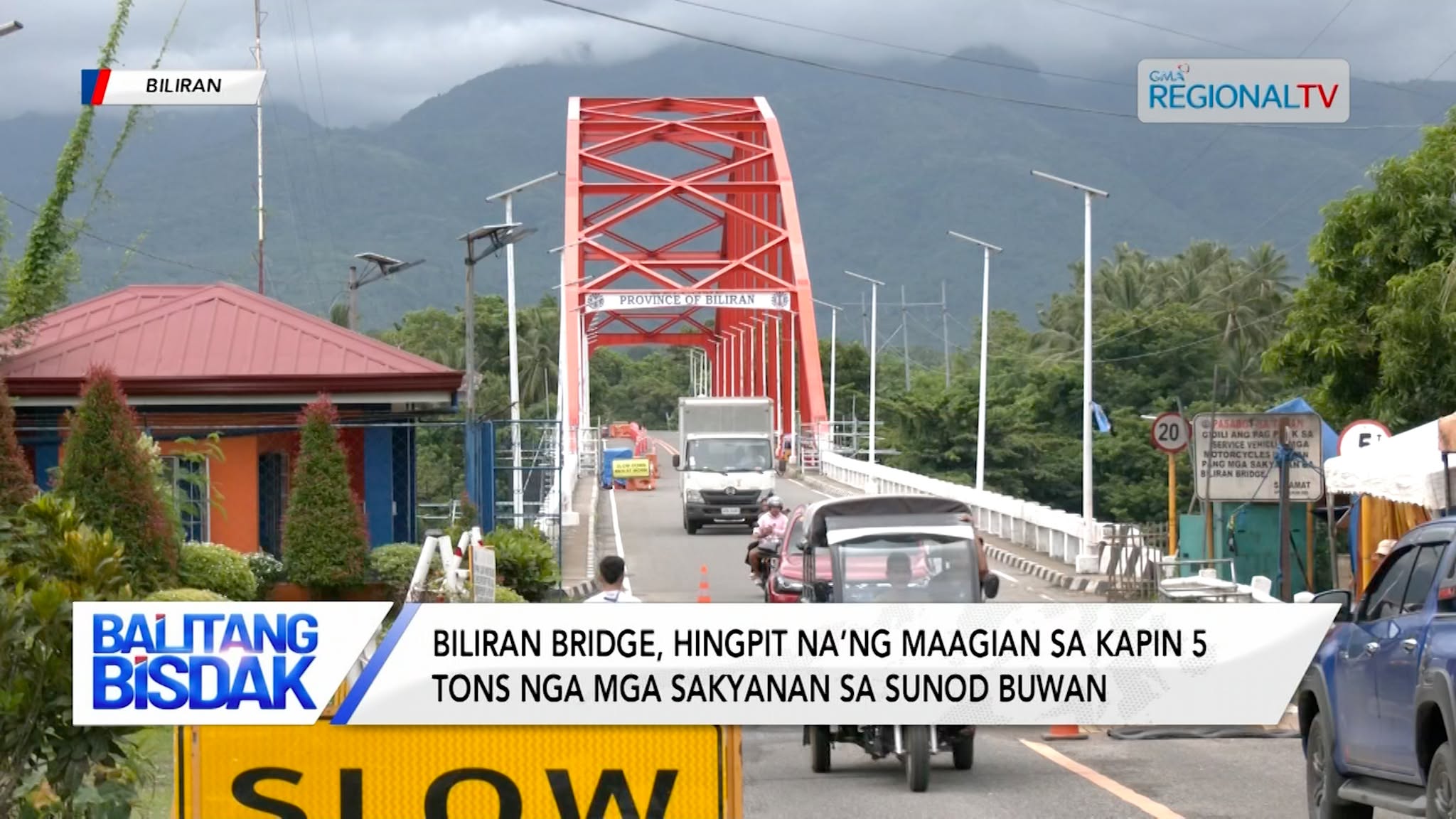 Biliran Bridge, hingpit na’ng maagian sa kapin 5 tons nga mga sakyanan | Balitang Bisdak
