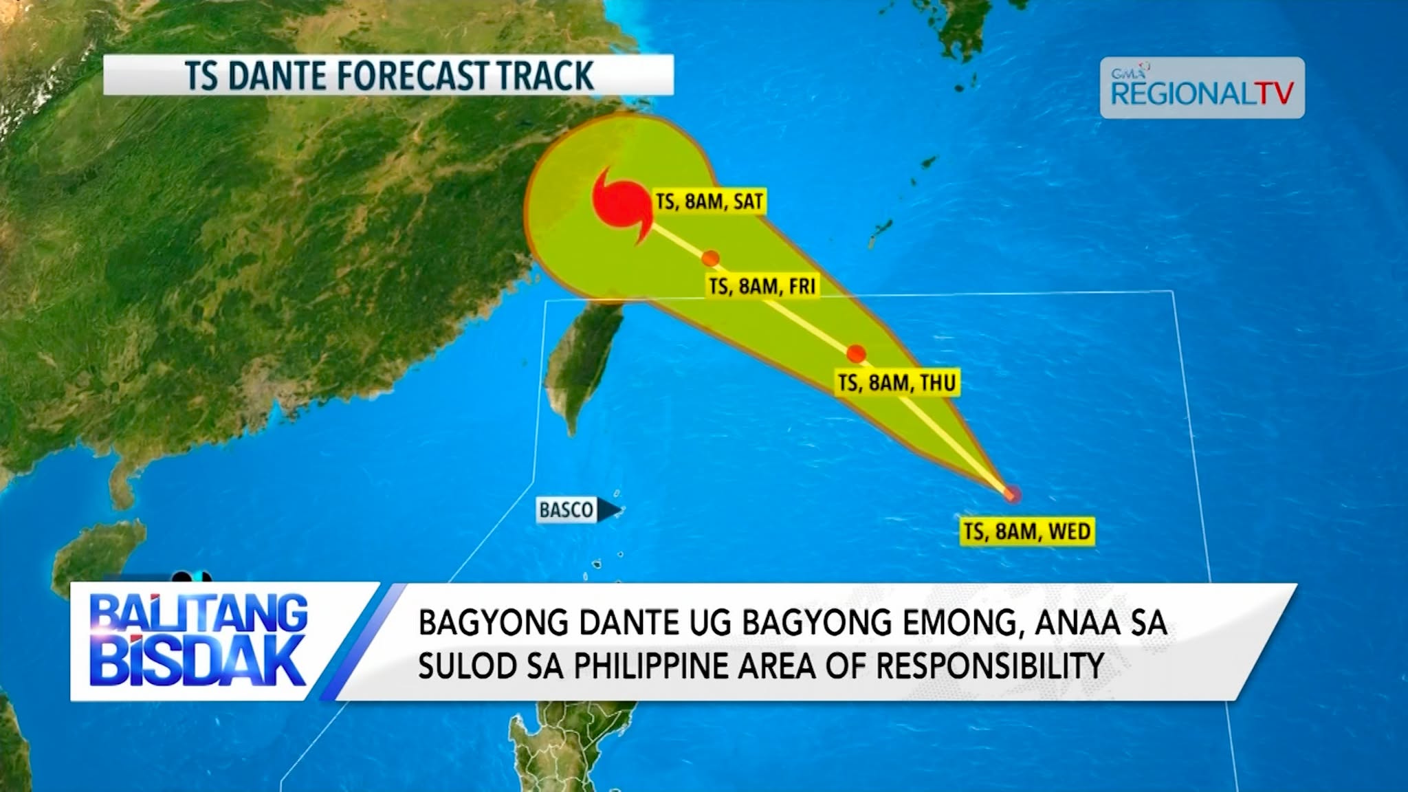 Laing LPA nga anaa gawas sa PAR, posibleng mamahimo’ng bagyo matod sa PAGASA | Balitang Bisdak