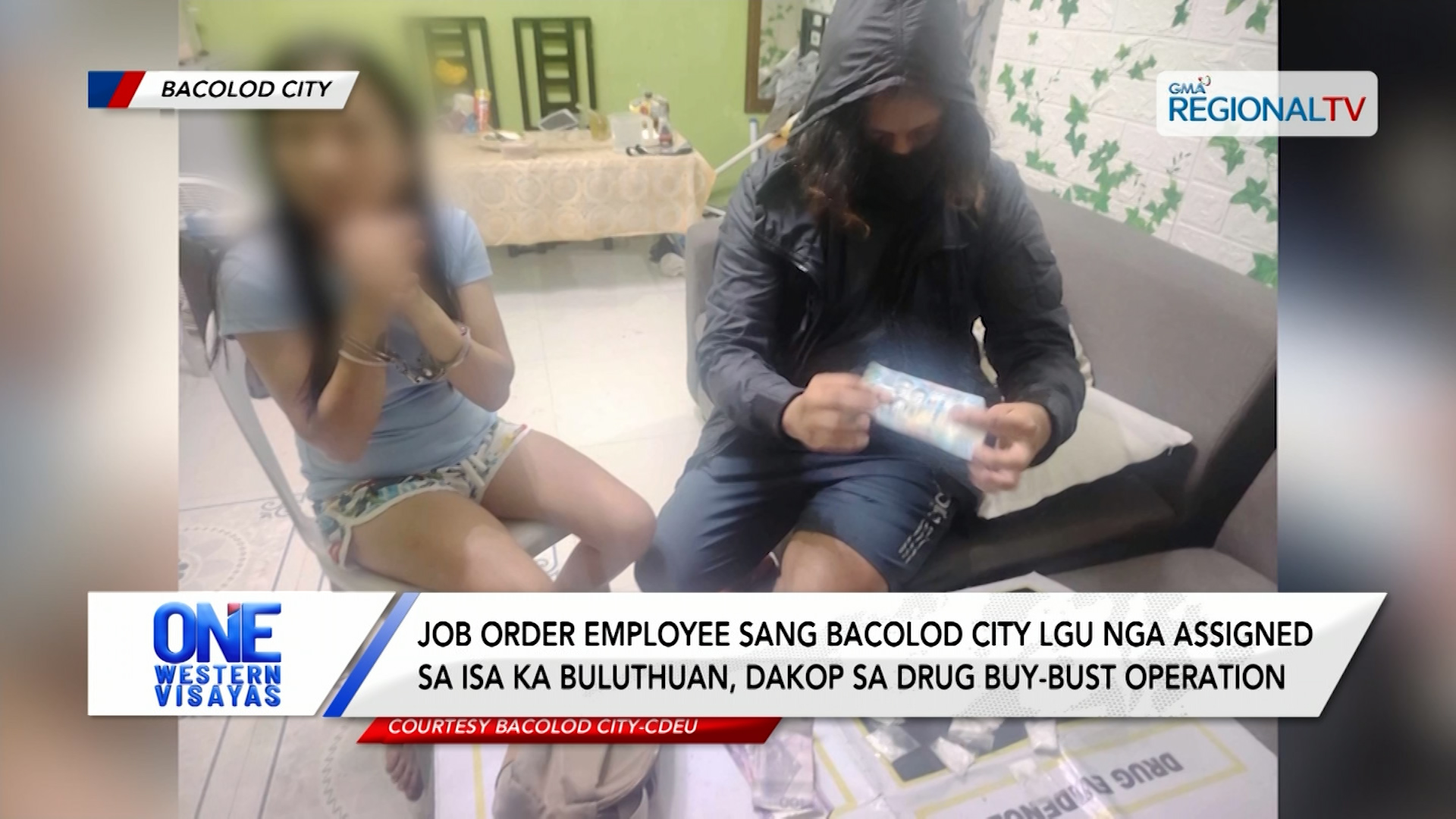 Job order employee sang Bacolod City LGU, dakop sa drug buy-bust operation | One Western Visayas