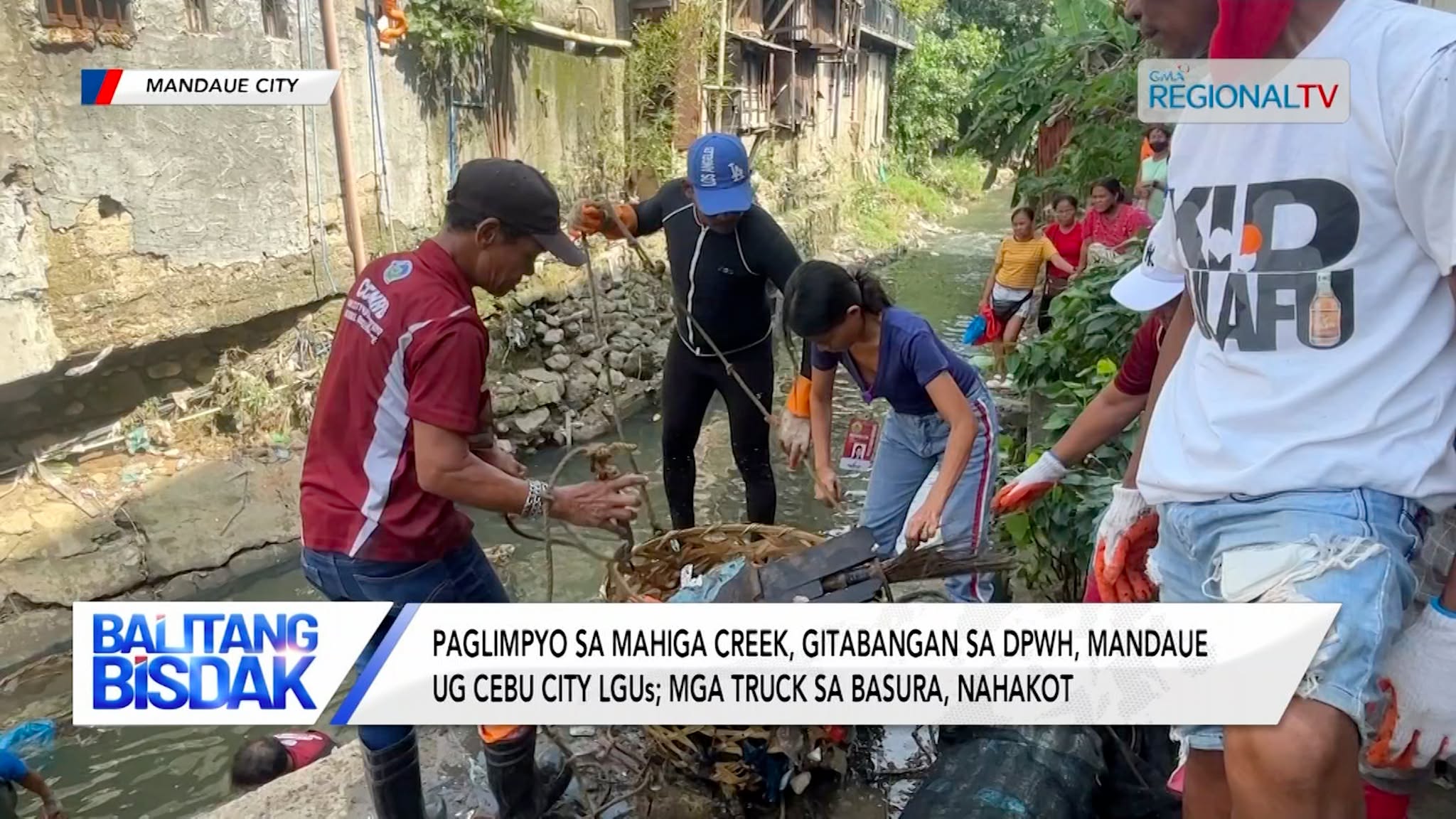 Nagtinabangay ang Mandaue ug Cebu City LGUs sa Paglimpyo sa Dakong Waterway l Balitang Bisdak