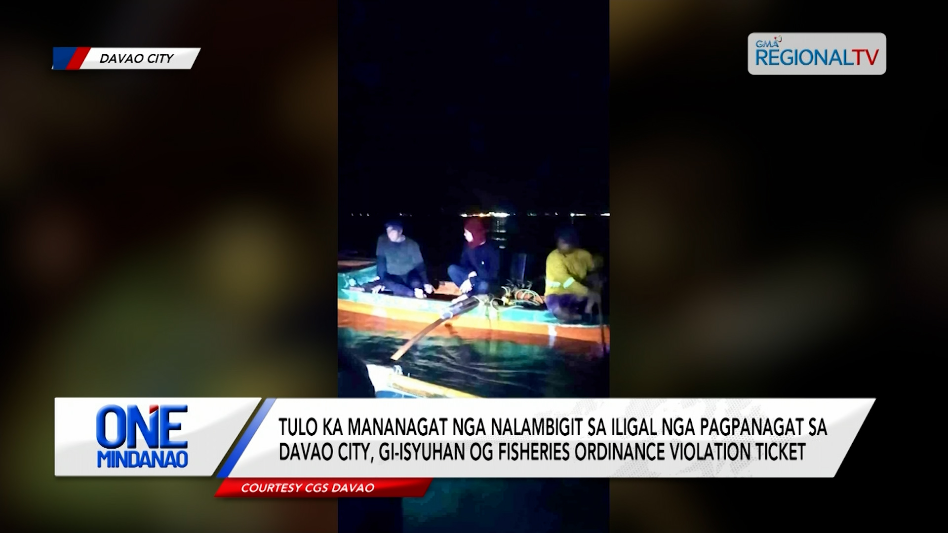 3 mananagat, gi-isyuhan og fisheries ordinance violation ticket | One Mindanao