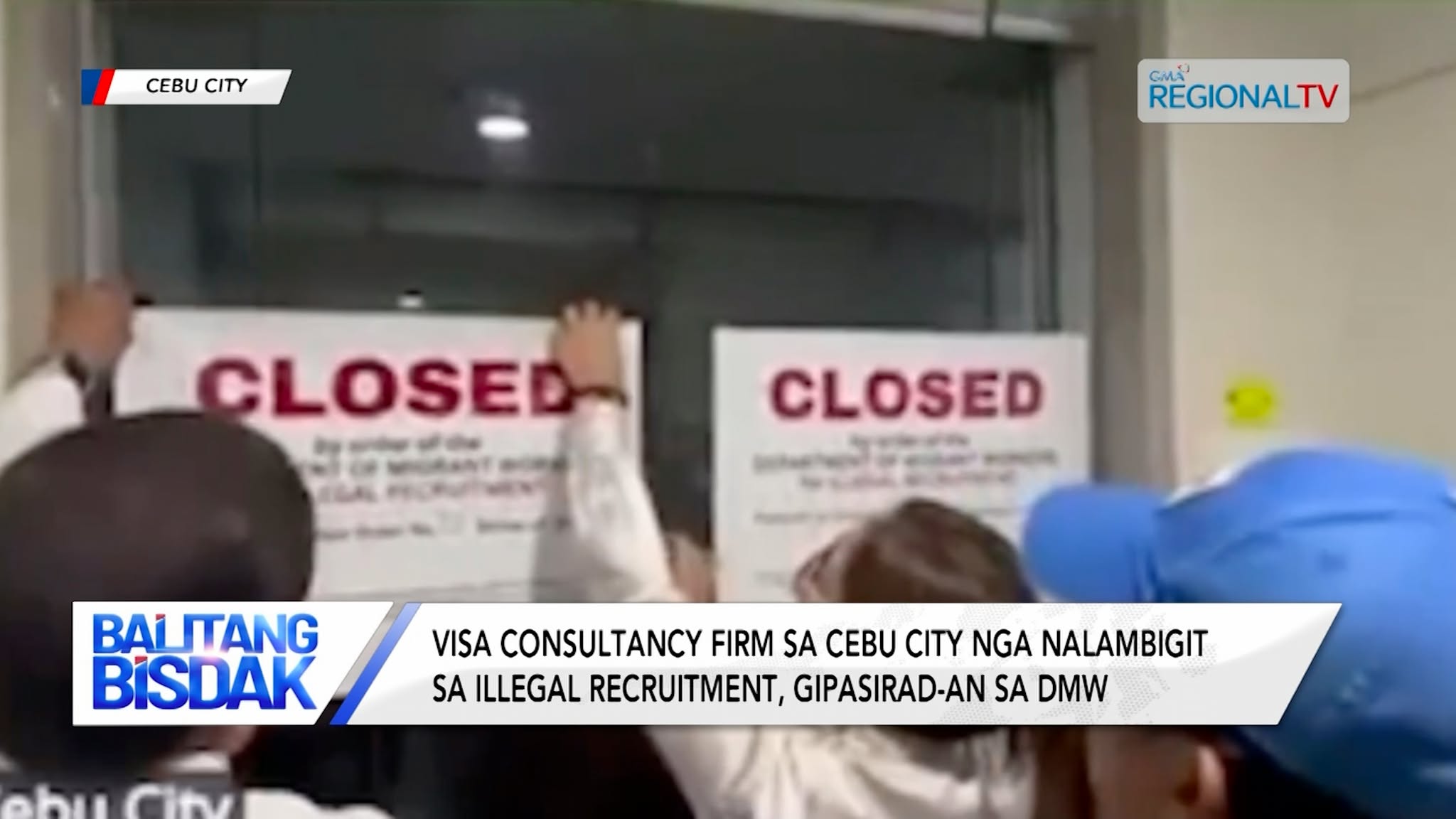 VISA consultancy firm nga nalambigit sa illegal recruitment, gipasirad-an sa DMW | Balitang Bisdak