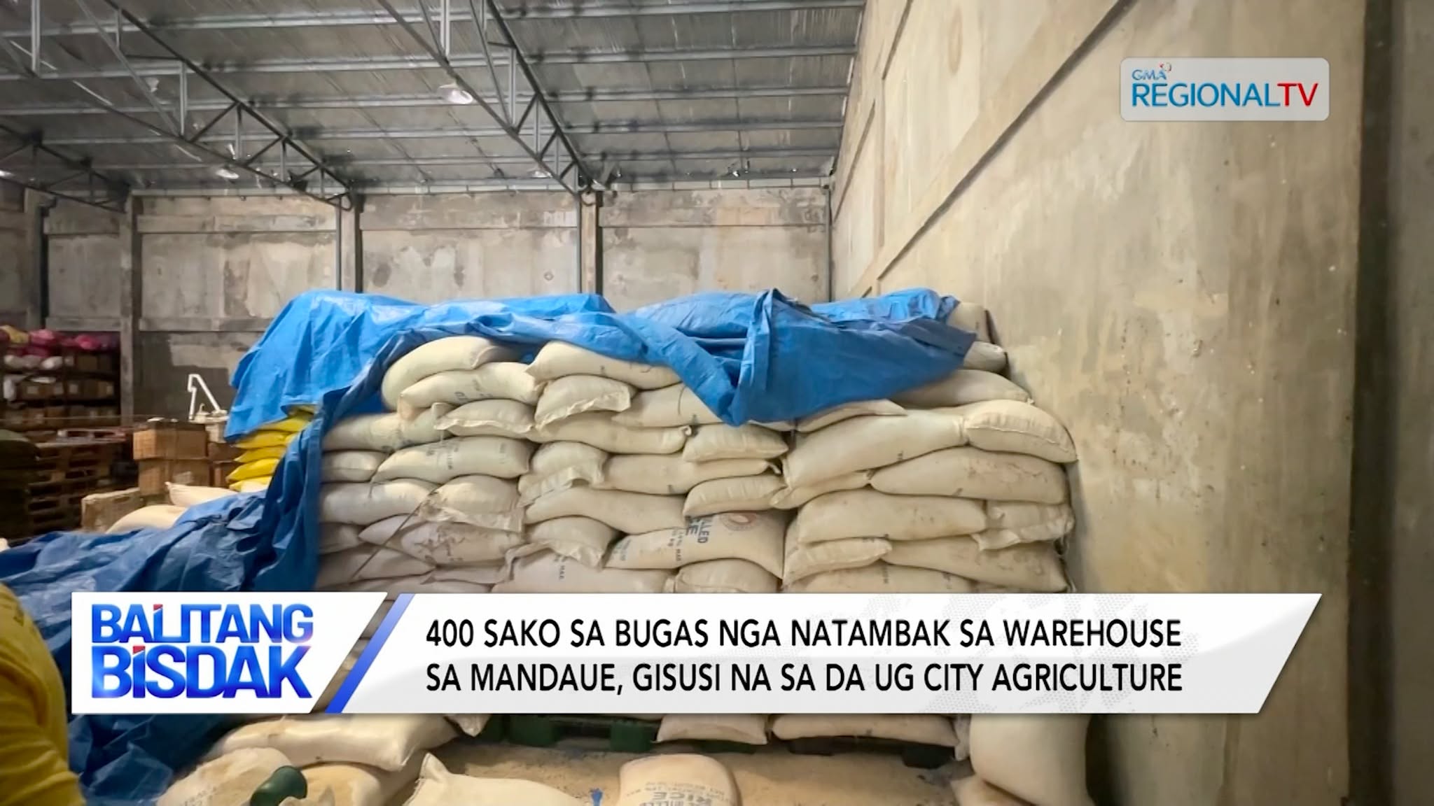 Kalidad sa 400 ka sako sa bugas nga natambak sa warehouse sa Mandaue, gisusi na | Balitang Bisdak