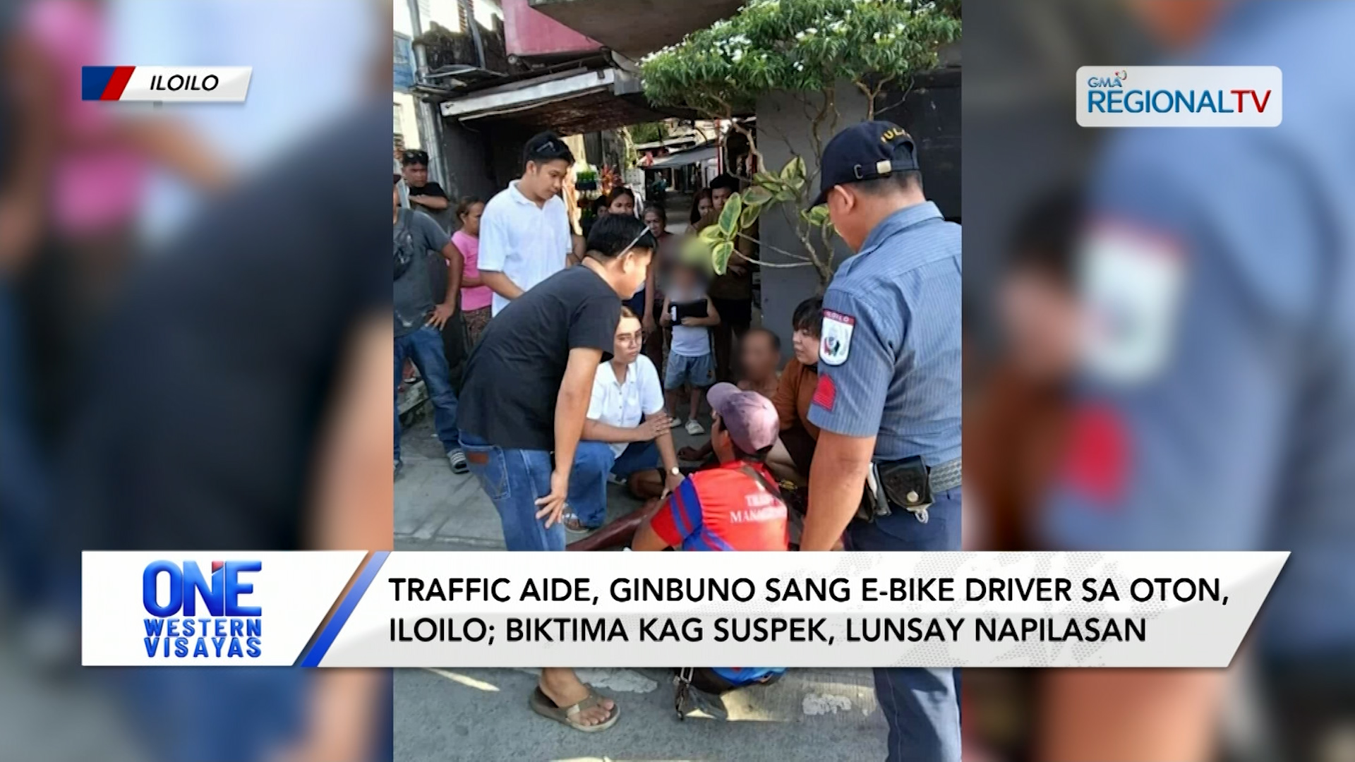 Traffic aide, ginbuno sang e-bike driver sa Oton, Iloilo; lunsay pilason | One Western Visayas