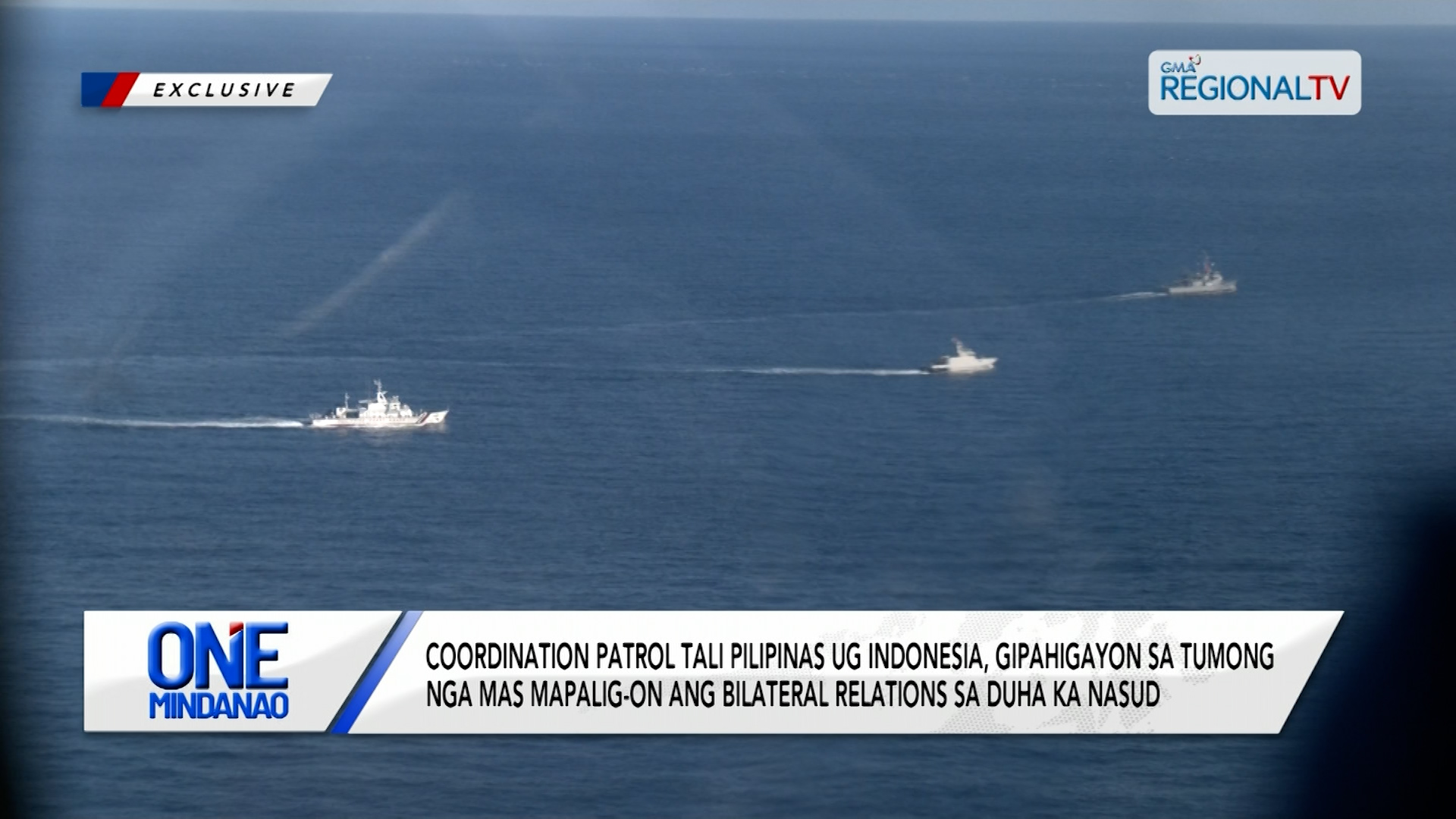 Coordination patrol tali Pilipinas ug Indonesia, gipahigayon | One Mindanao