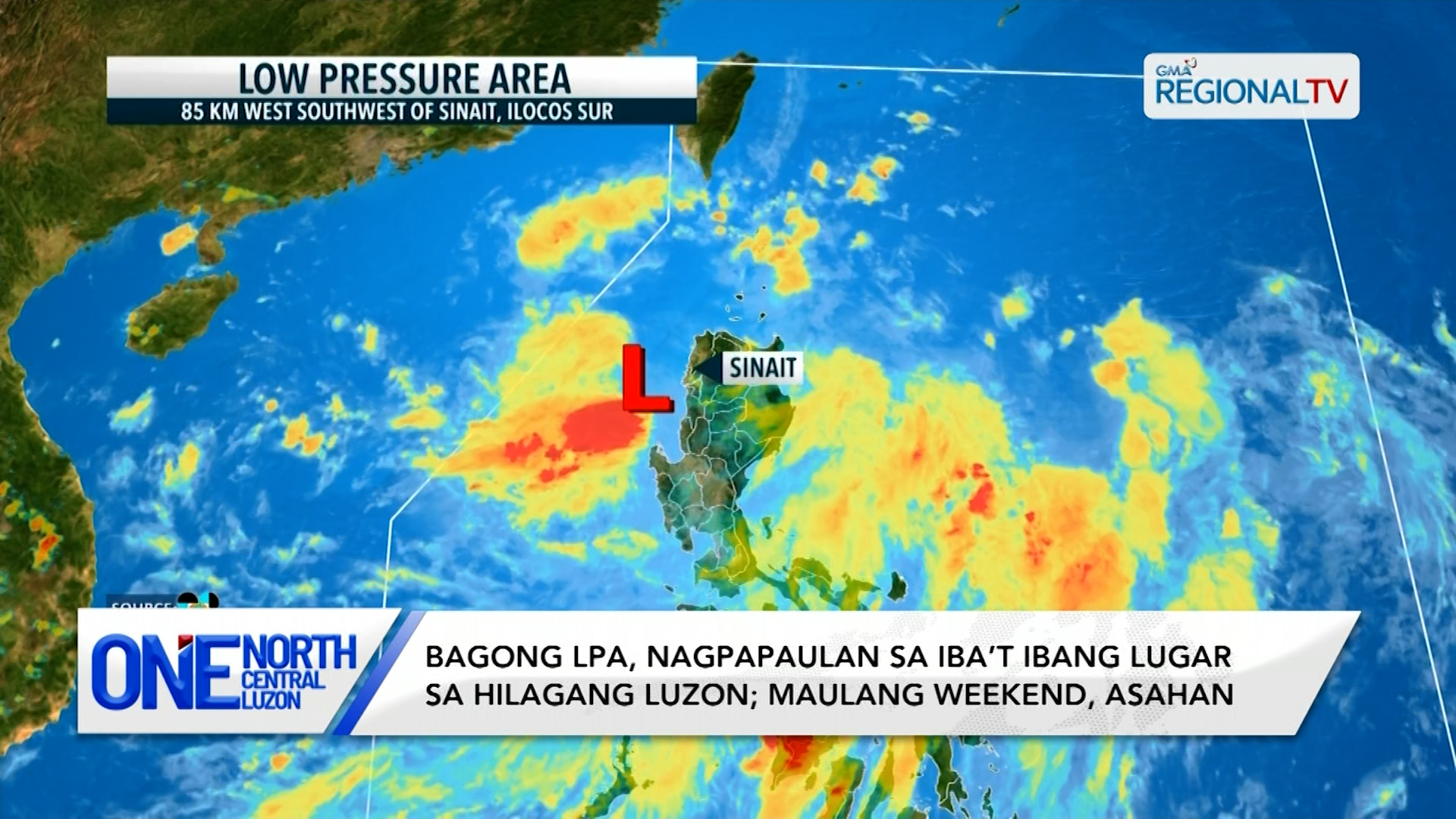 Bagong LPA, nagpapaulan sa iba’t ibang lugar sa Hilagang Luzon | One North Central Luzon