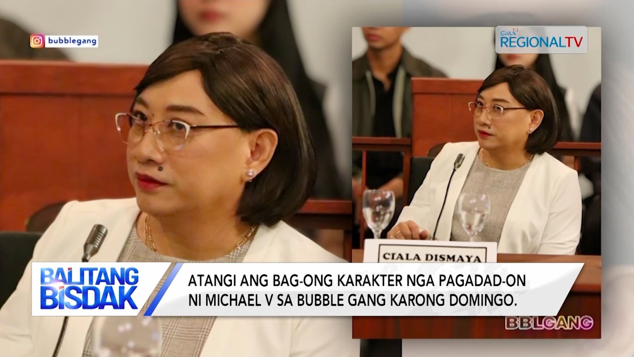 Atangi ang New Character nga Gi-Unleash ni Michael V sa Bubble Gang Karong Domingo | Balitang Bisdak