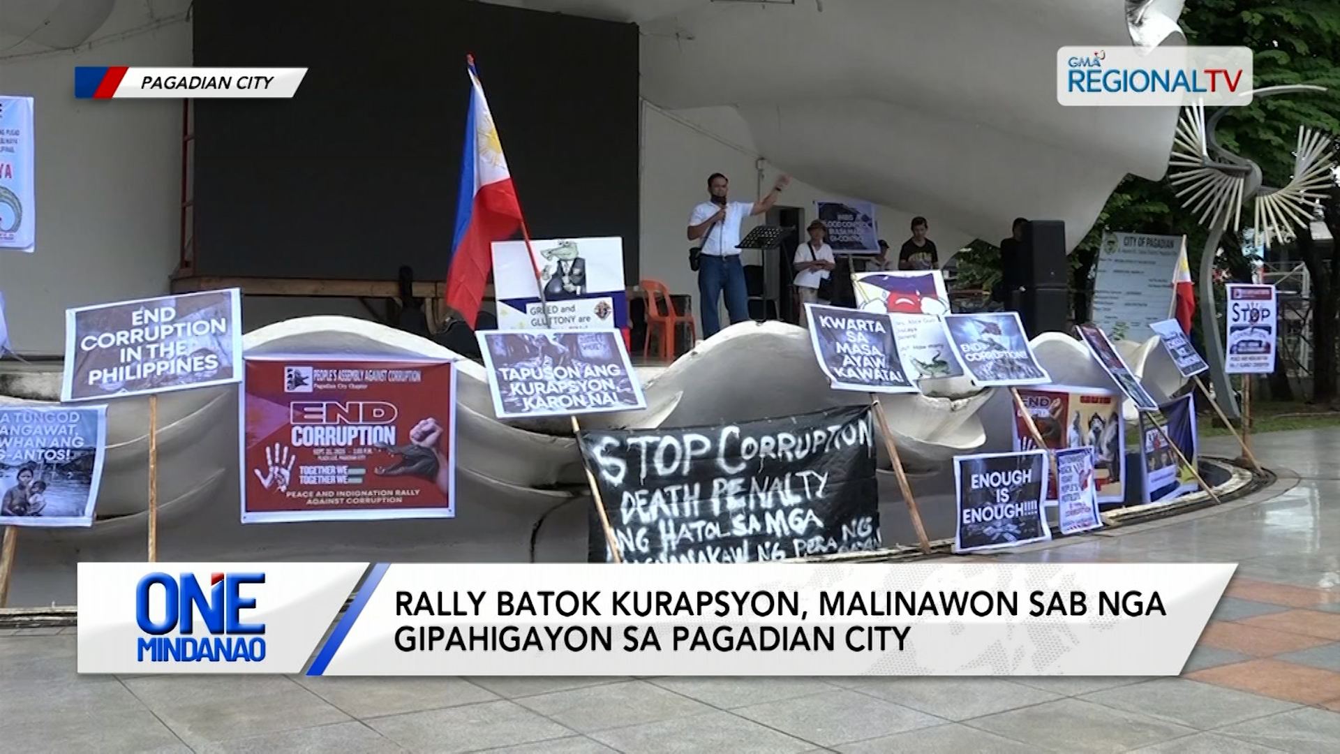 Anti-corruption rally sa Cagayan de Oro City gisalmotan sa supporters ni FPRRD | One Mindanao