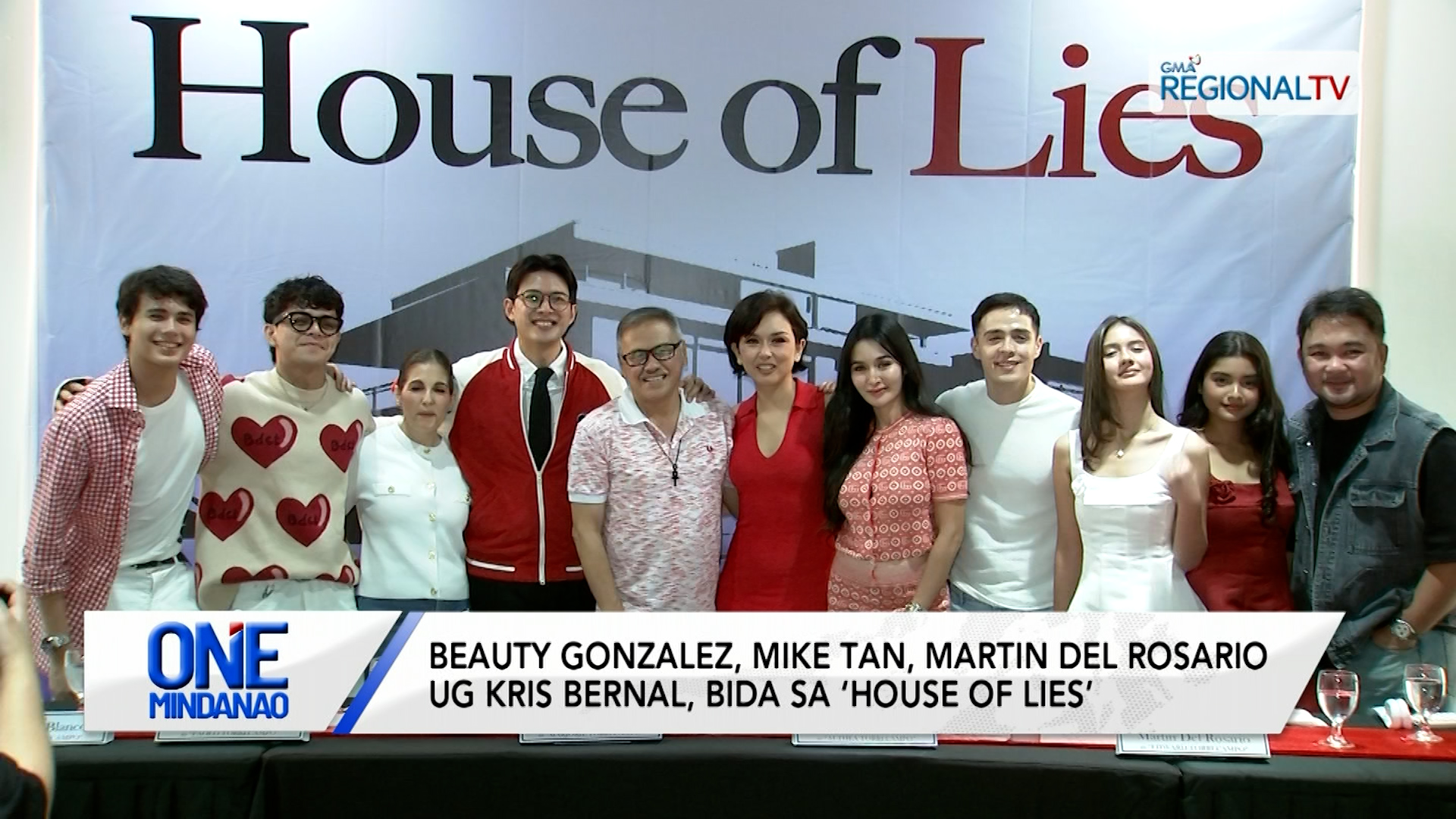 Beauty Gonzalez, Mike Tan, Martin del Rosario ug Kris Bernal, bida sa ‘House of Lies’ | One Mindanao