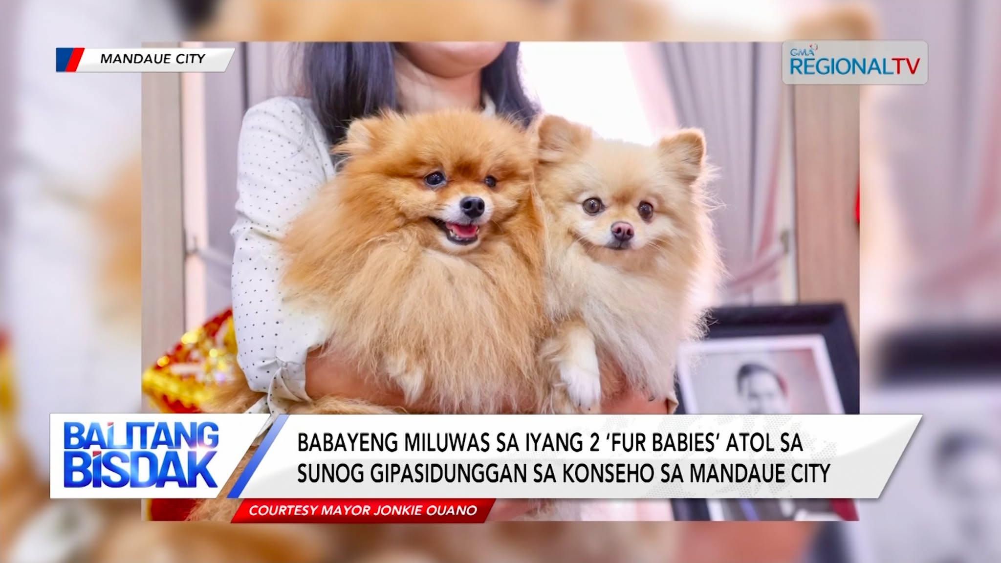 Babayeng Miluwas sa Iyang ‘Fur Babies’ atol sa Sunog, Gipasidunggan | Balitang Bisdak