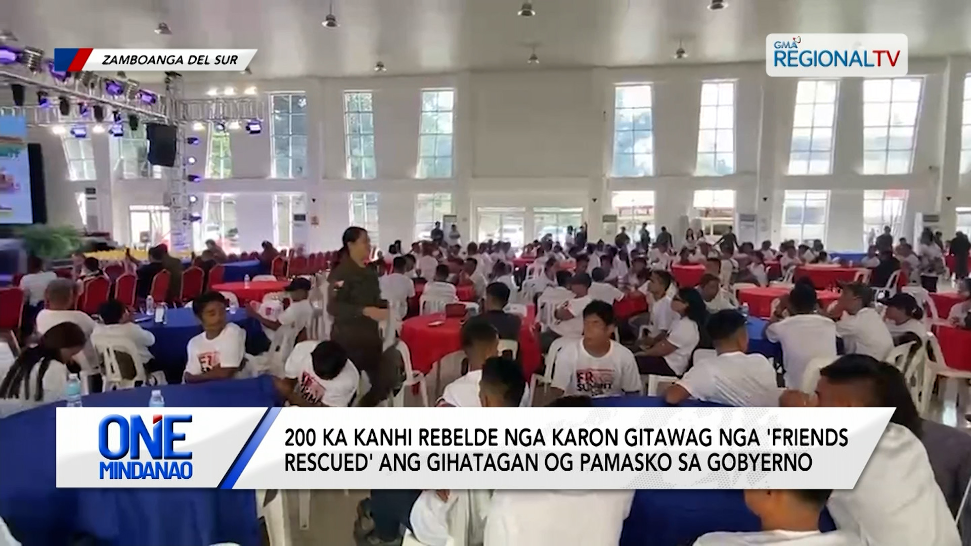 200 kanhi rebelde, gihatagan og pamasko sa gobyerno | One Mindanao