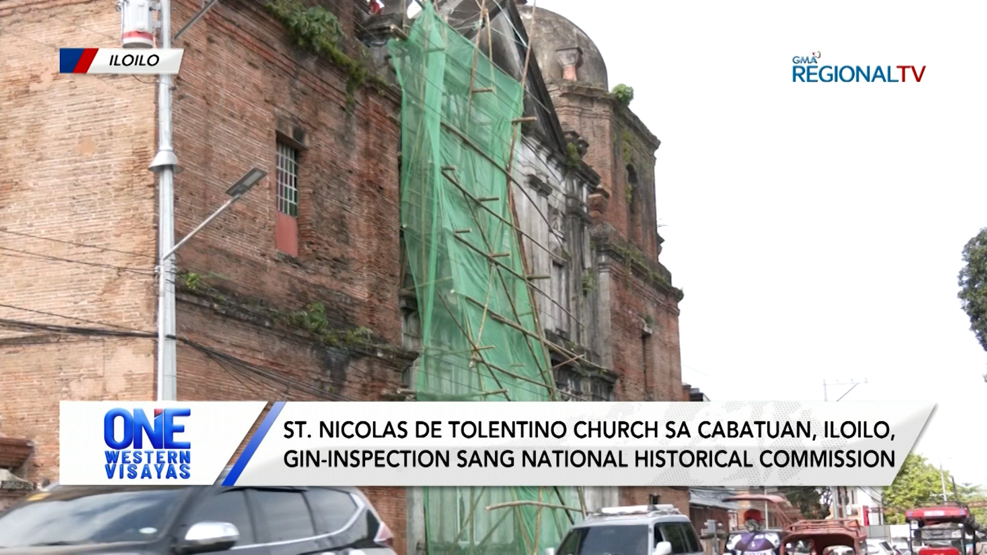 St. Nicolas de Tolentino Church sa Cabatuan, Iloilo, gin-inspection sang NHC | One Western Visayas