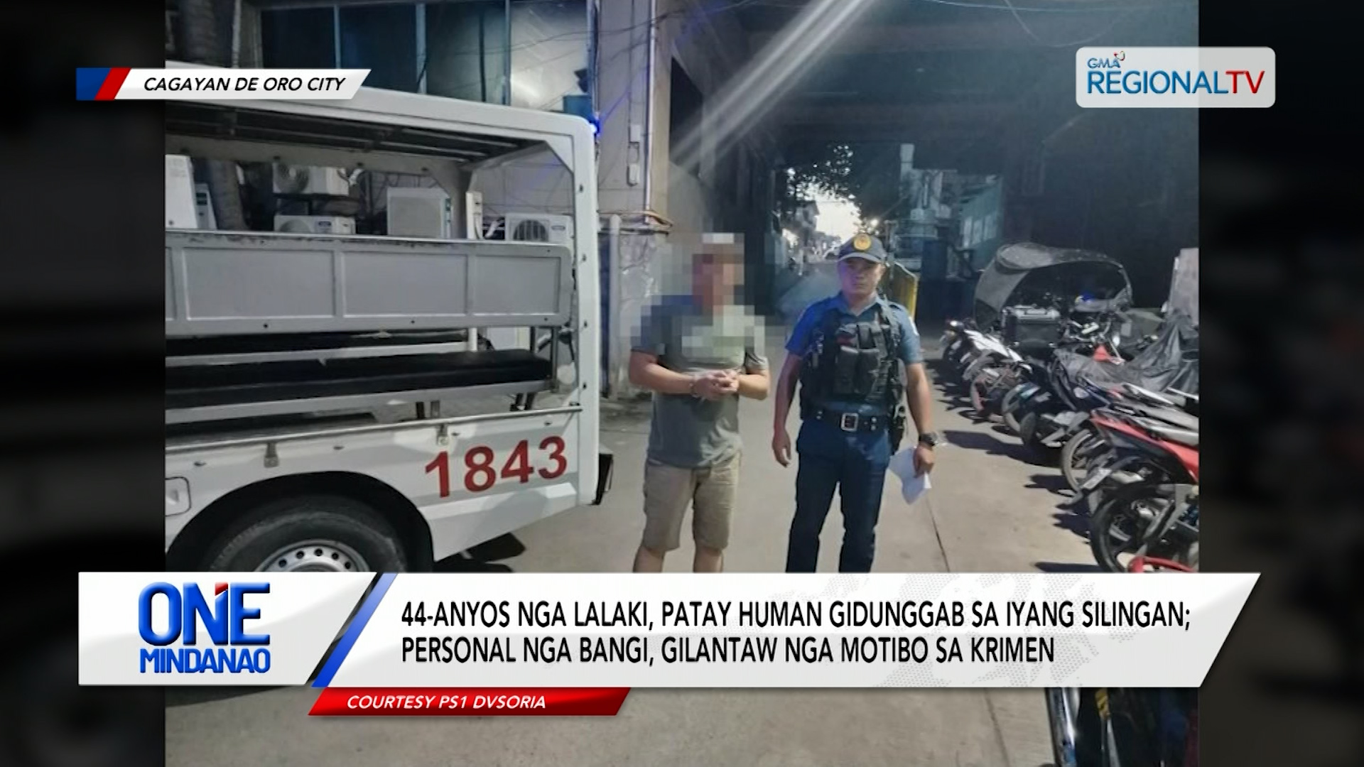 44-anyos nga lalaki, patay human gidunggab sa iyang silingan | One Mindanao