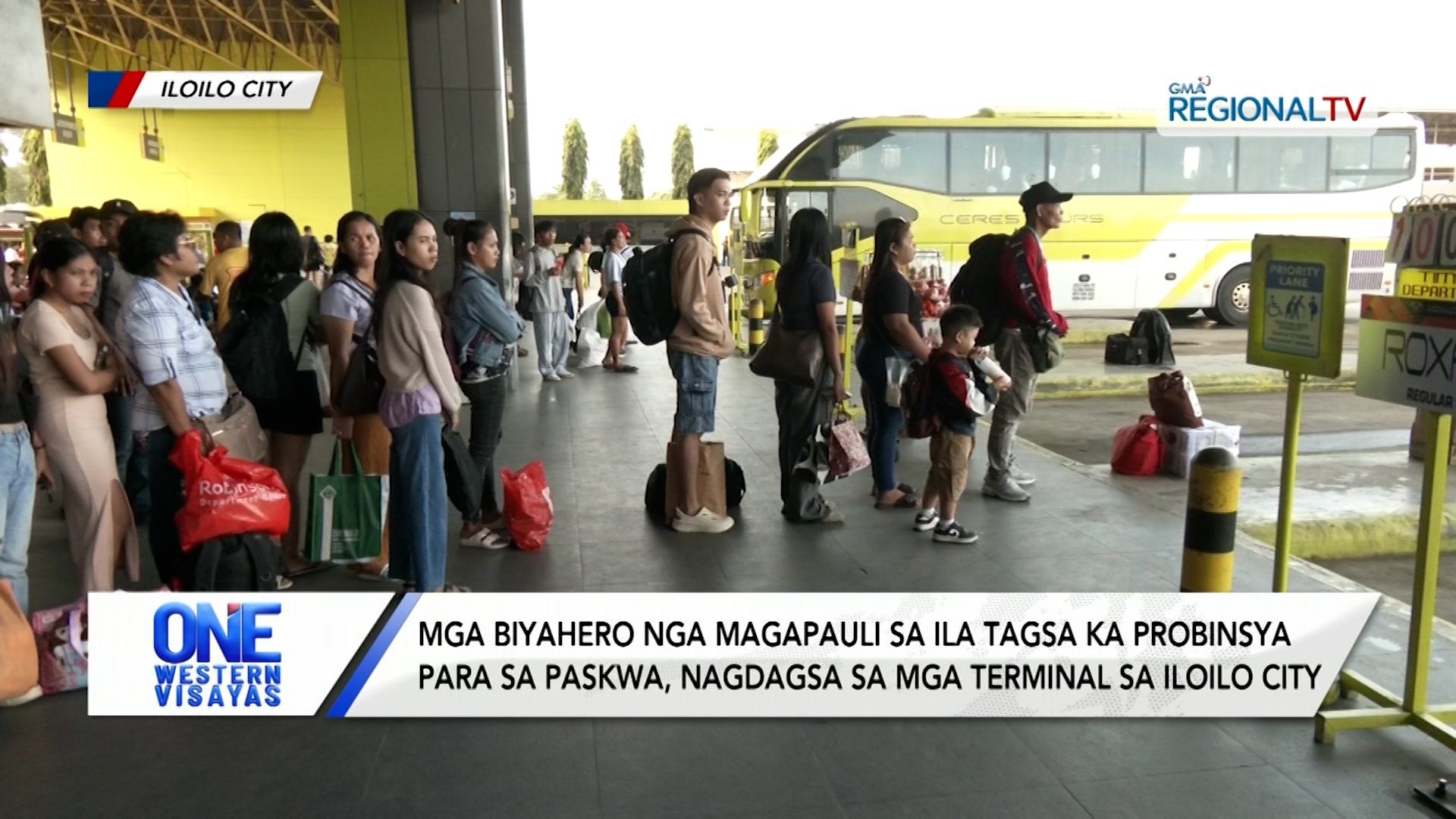 Mga biyahero nga magapauli sa ila tagsa ka probinsya para sa paskwa, nagdagsa | One Western Visayas