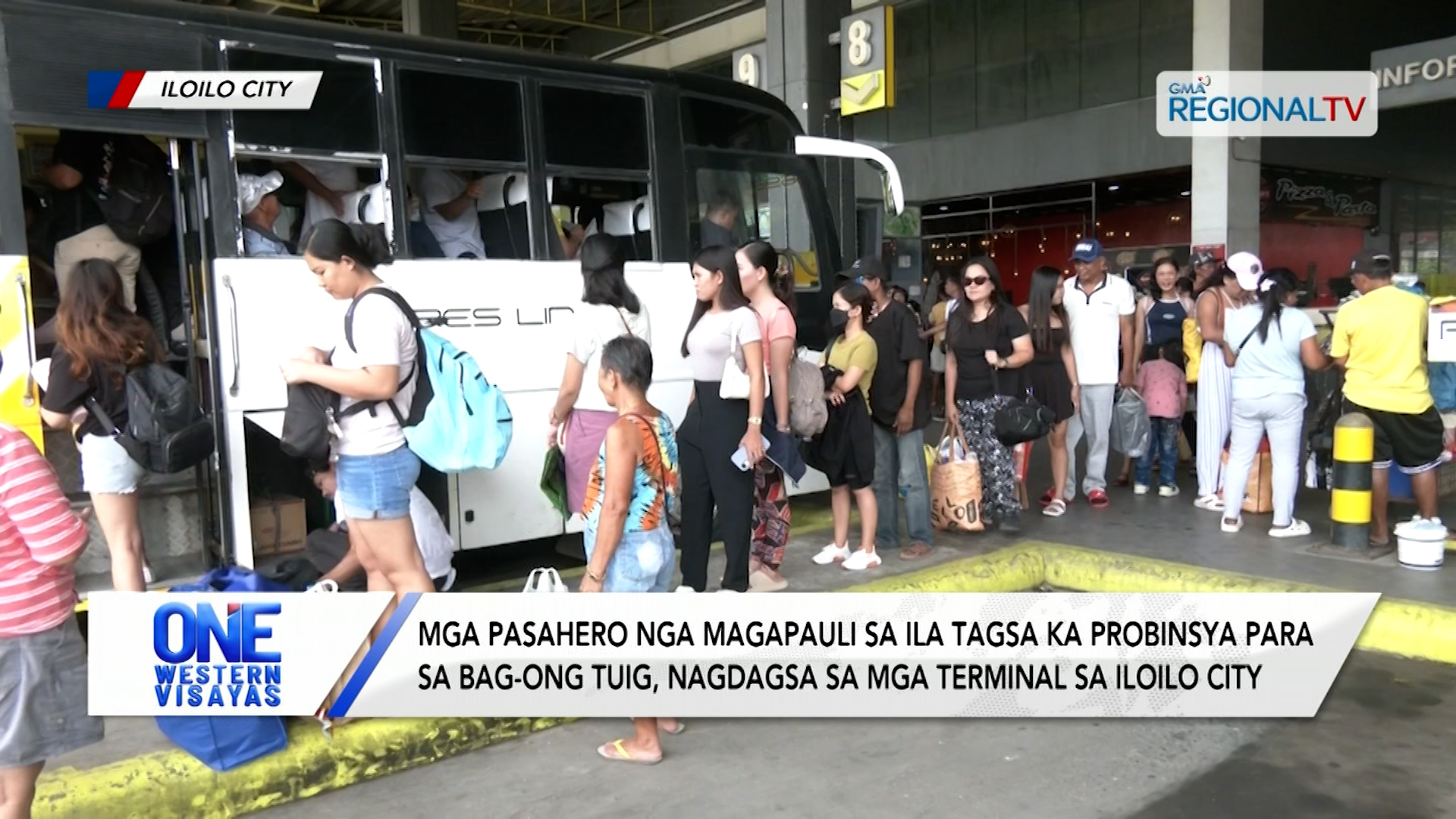 Mga pasahero nga magapauli sa ila tagsa ka probinsya para sa bag-ong tuig dagsa| One Western Visayas
