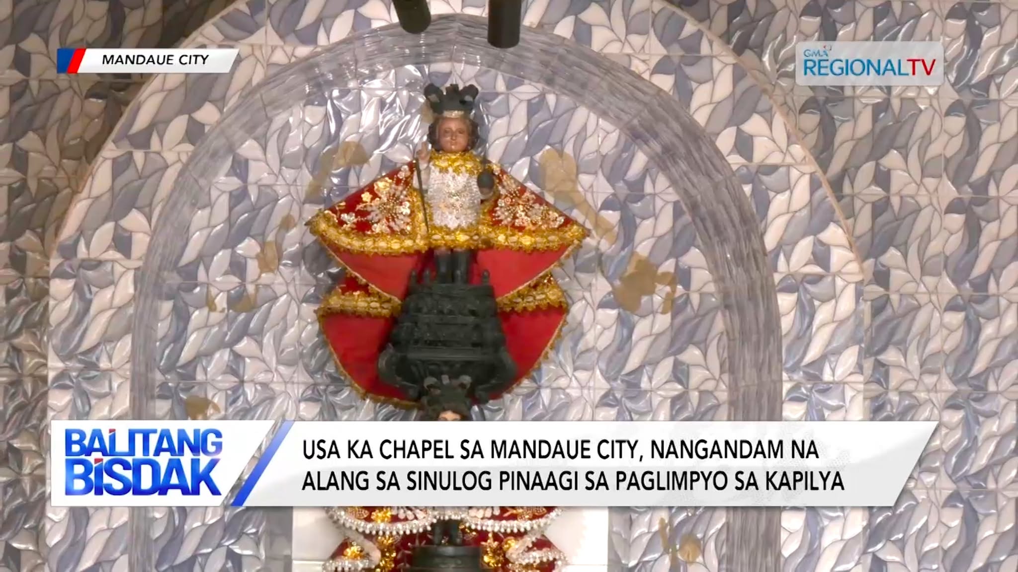 Usa ka Chapel sa Mandaue City, Nangandam na alang sa Sinulog | Balitang Bisdak