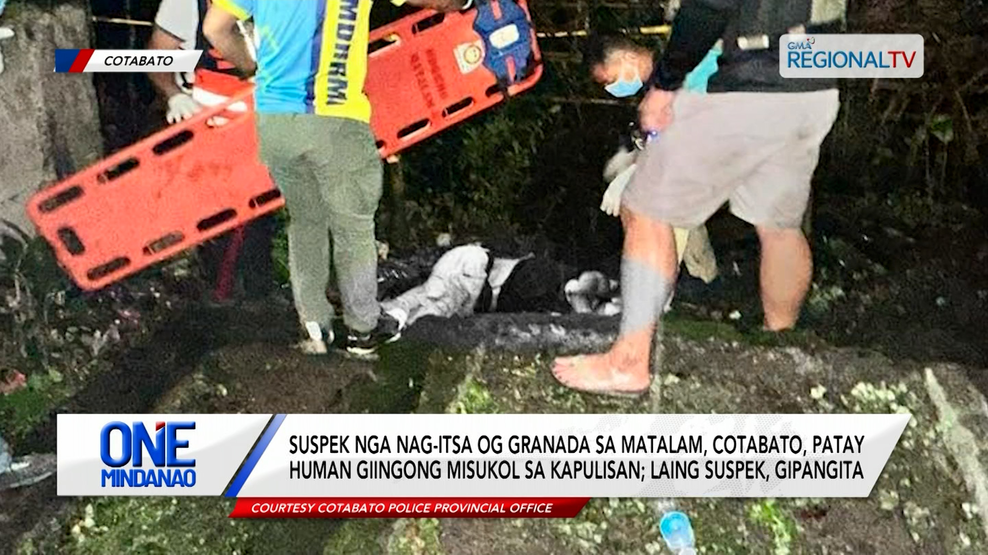 Suspek nga nag-itsa og granada sa Matalam, Cotabato, patay human giingong misukol | One Mindanao