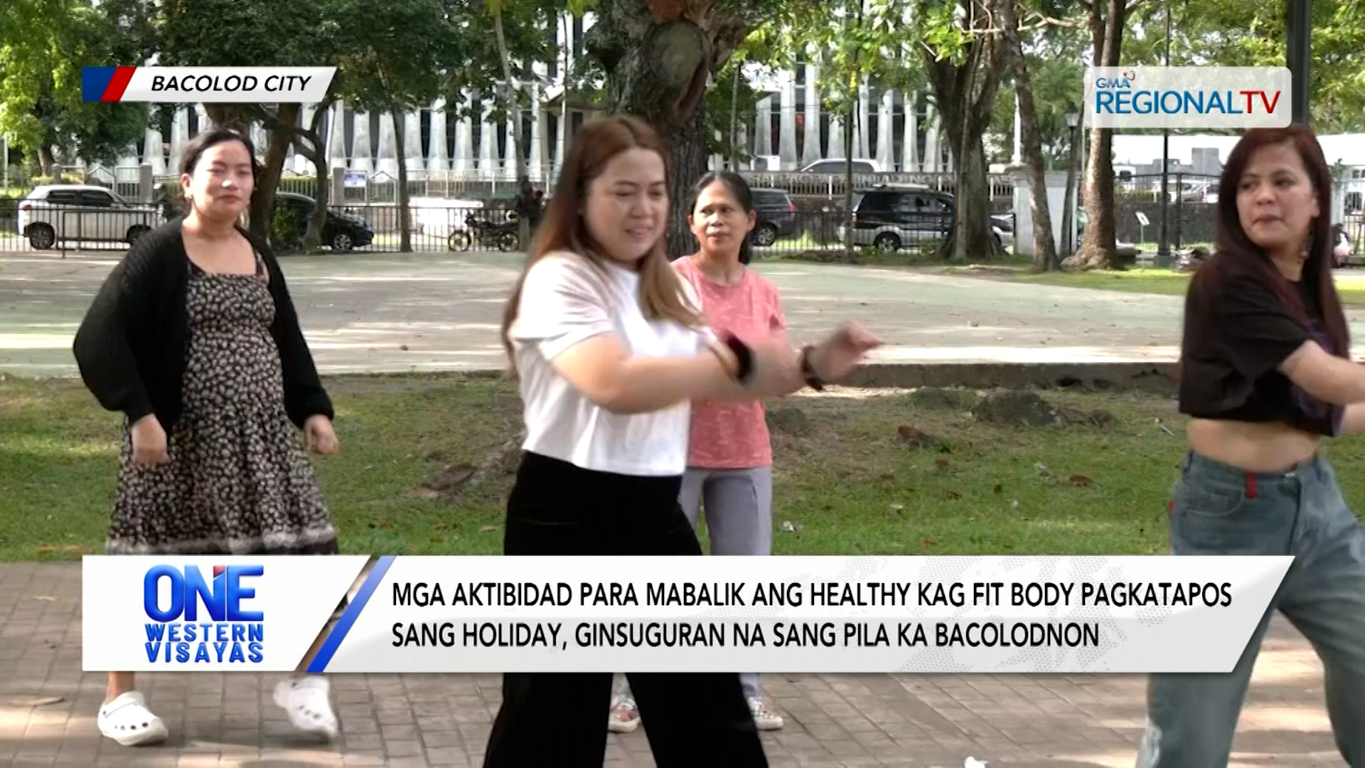 Mga aktibidad para  mabalik ang healthy kag fit body pagkatapos sang holiday | One Western Visayas