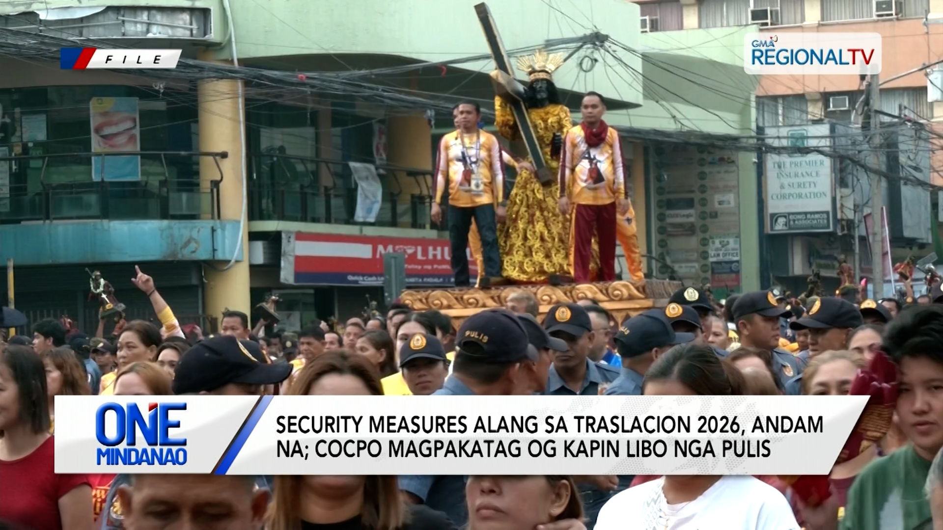 Security measures alang sa Traslacion 2026, andam na | One Mindanao