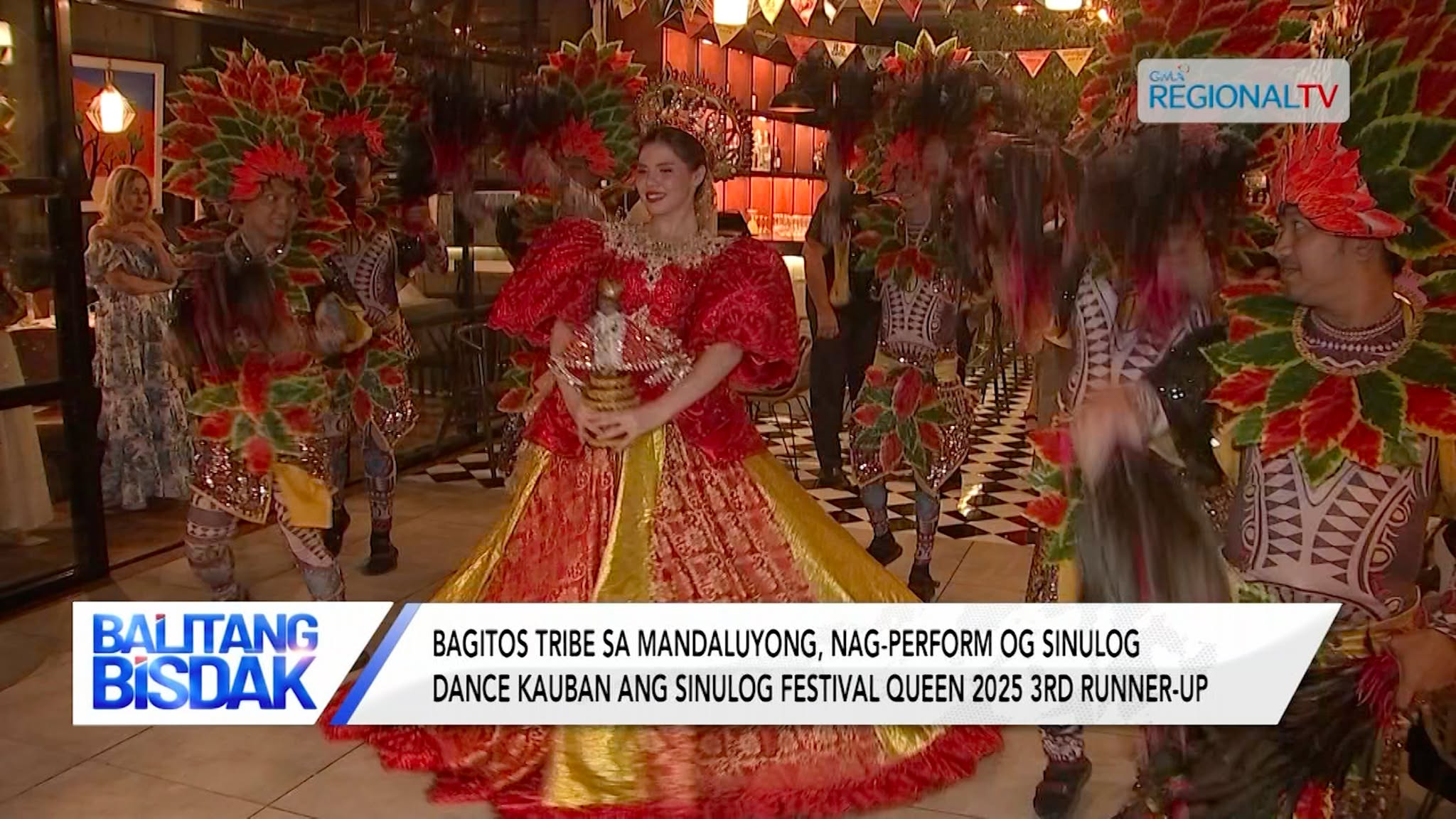 Bagitos Tribe sa Mandaluyong, Nagperform og Sinulog Dance | Balitang Bisdak