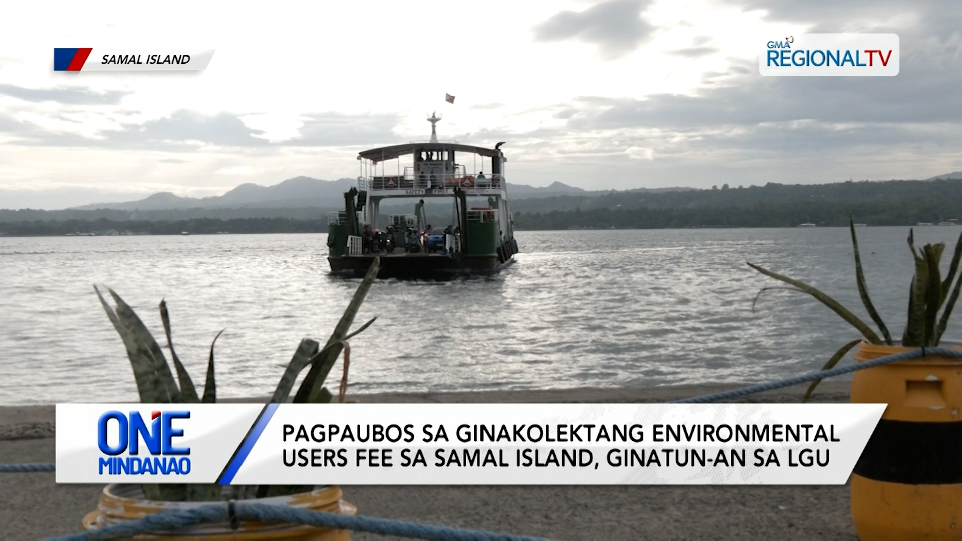 Pagpaubos sa ginakolektang EUF sa samal island, ginatun-an | One Mindanao