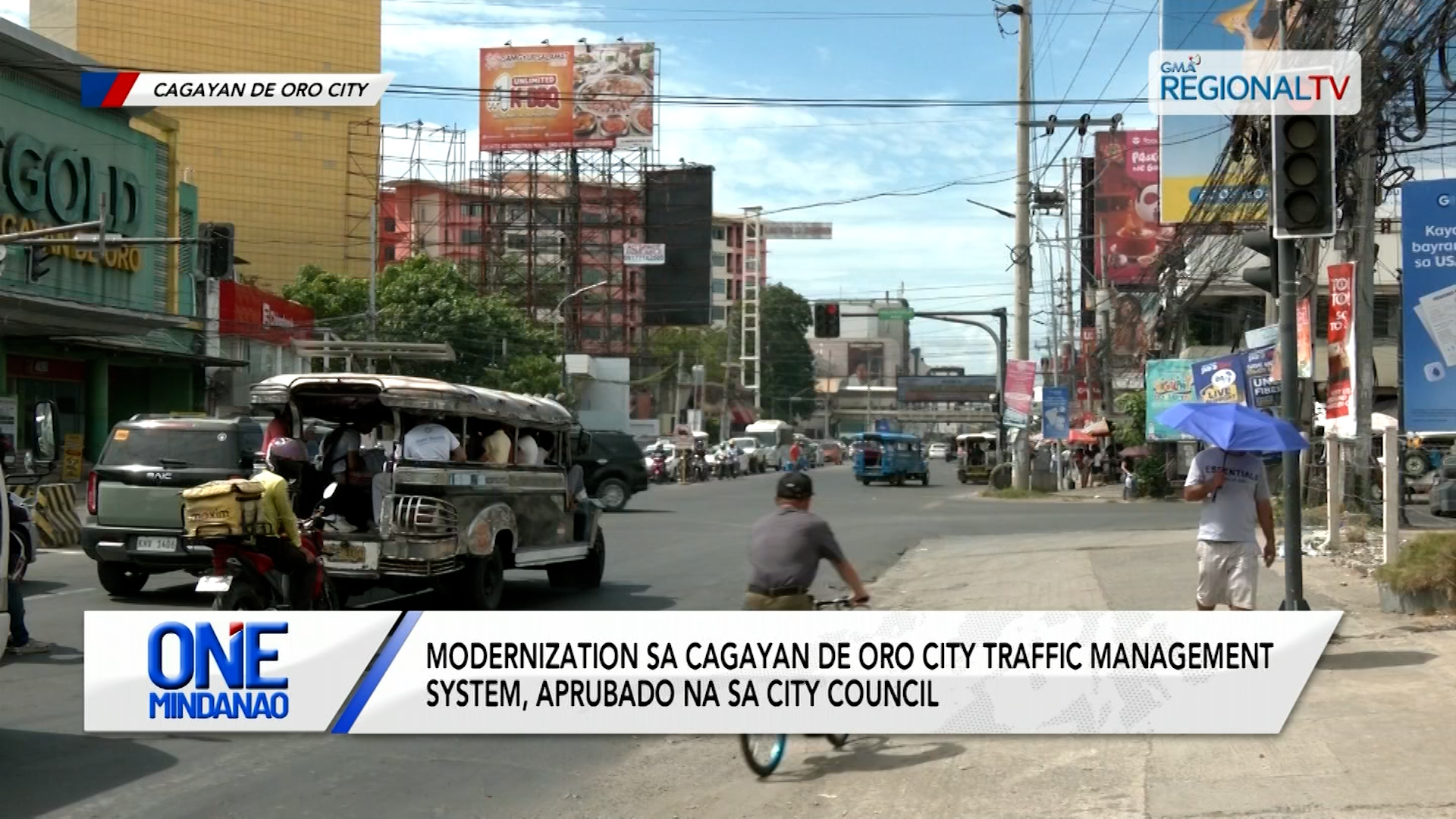 Modernization sa CdeO Traffic Management System, aprubado na | One Mindanao
